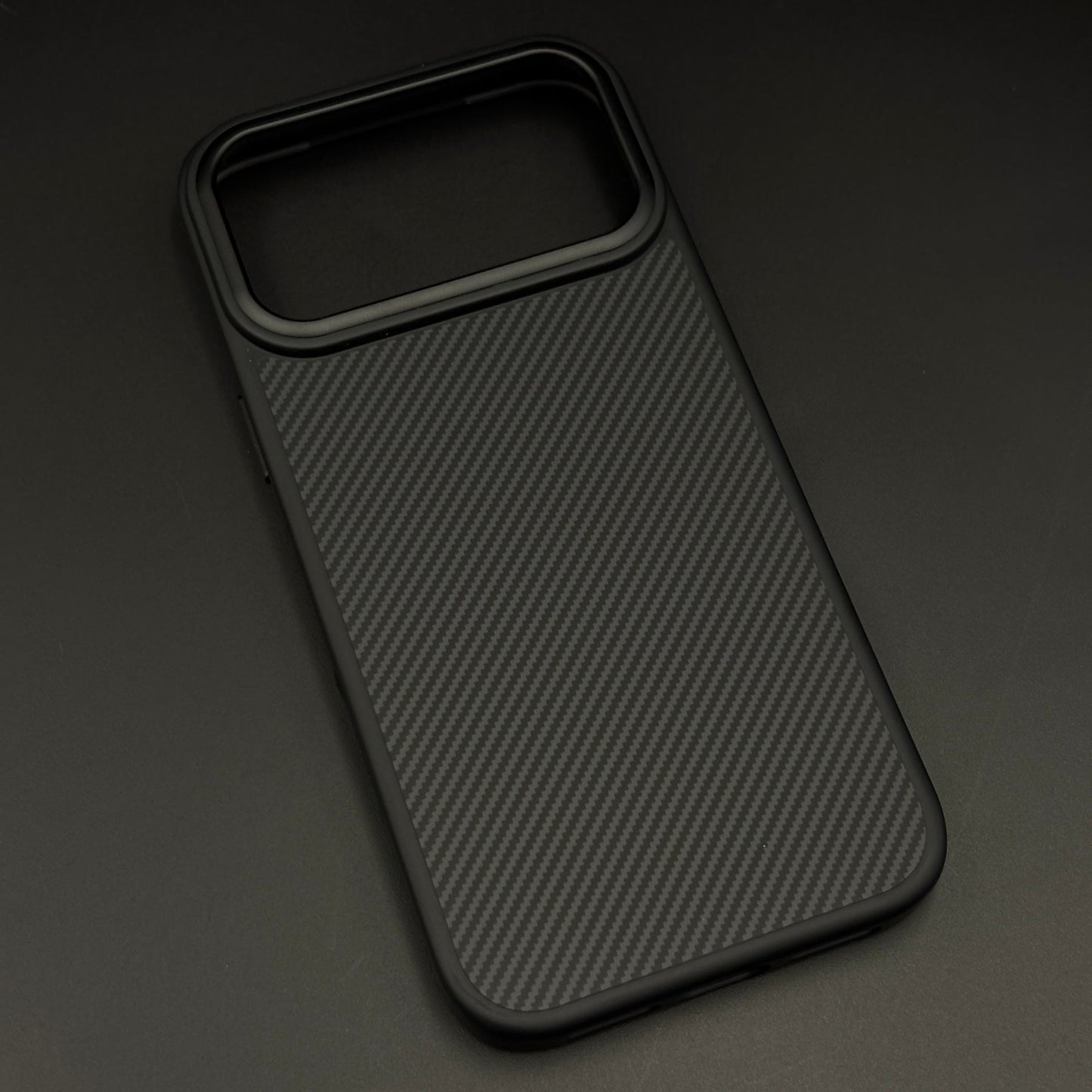 Stealth Carbon Fiber Hidden MagSafe Mobile Case Cover for iPhone 17 Series