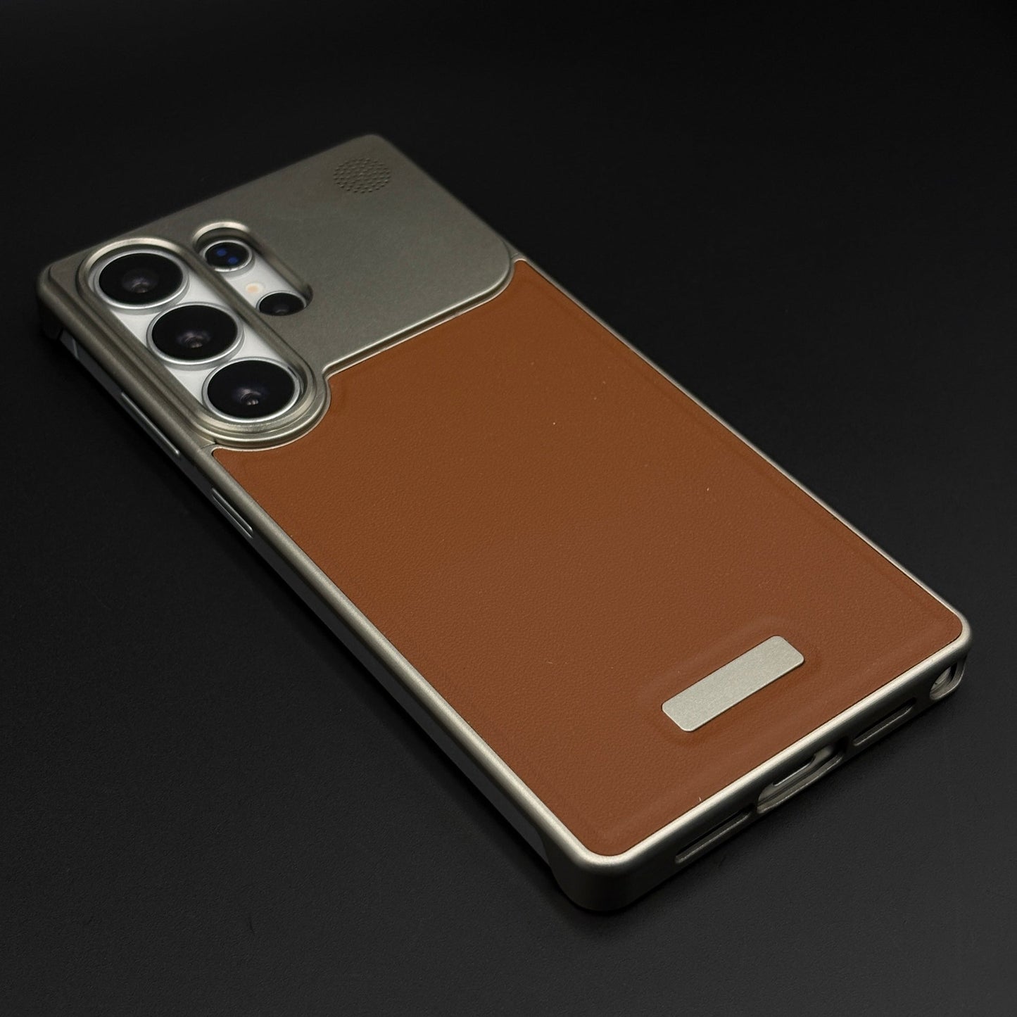Aluminium Metal Leather Mobile Case Cover Samsung Galaxy S26 Ultra