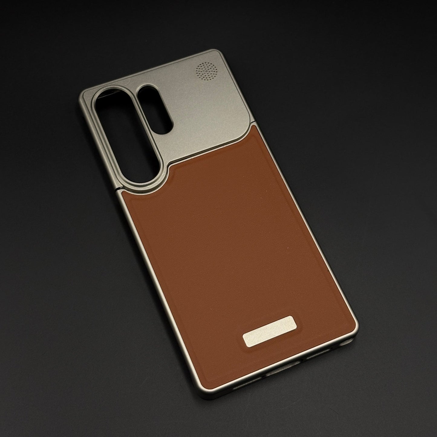 Aluminium Metal Leather Mobile Case Cover Samsung Galaxy S25 Ultra