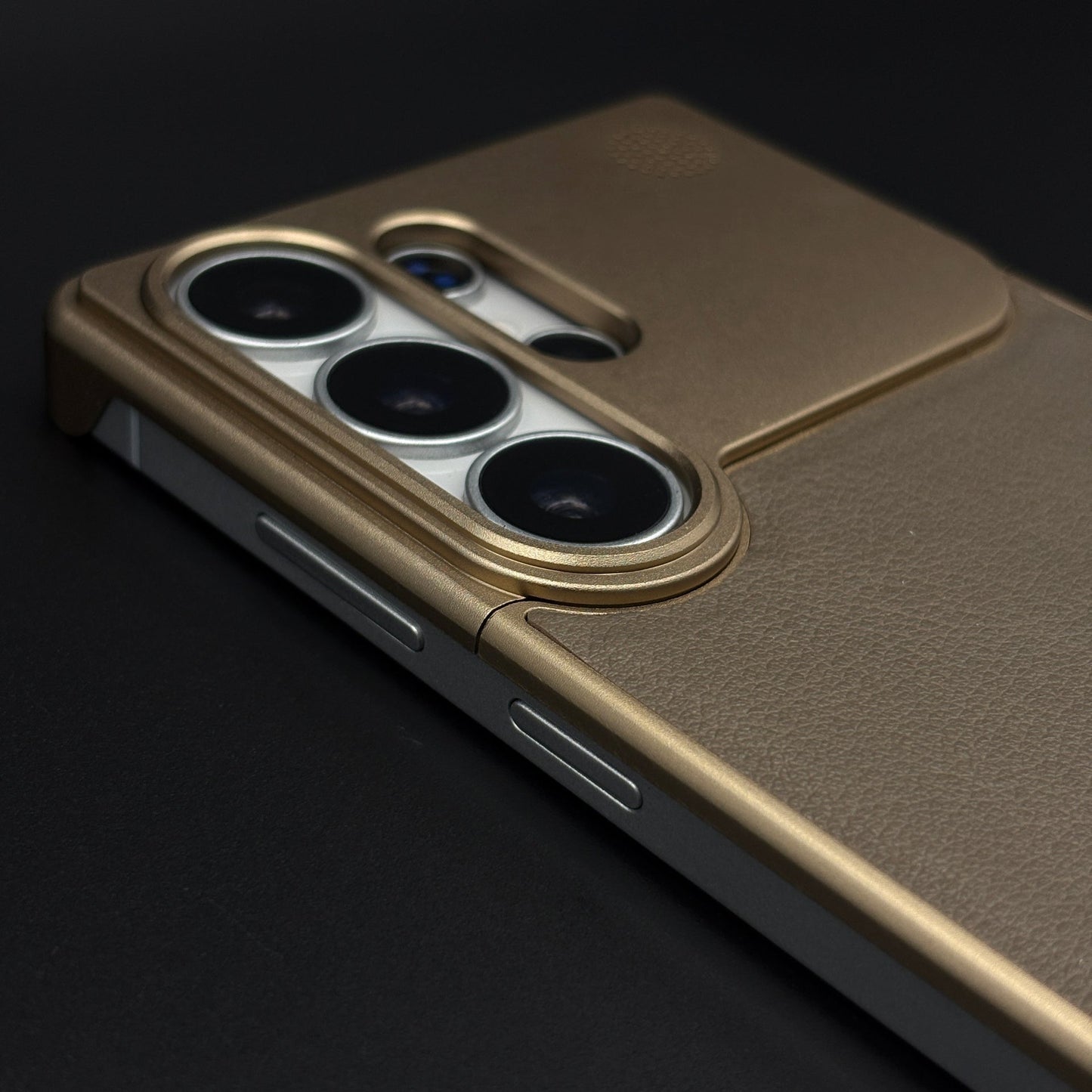 Aluminium Metal Leather Mobile Case Cover Samsung Galaxy S26 Ultra