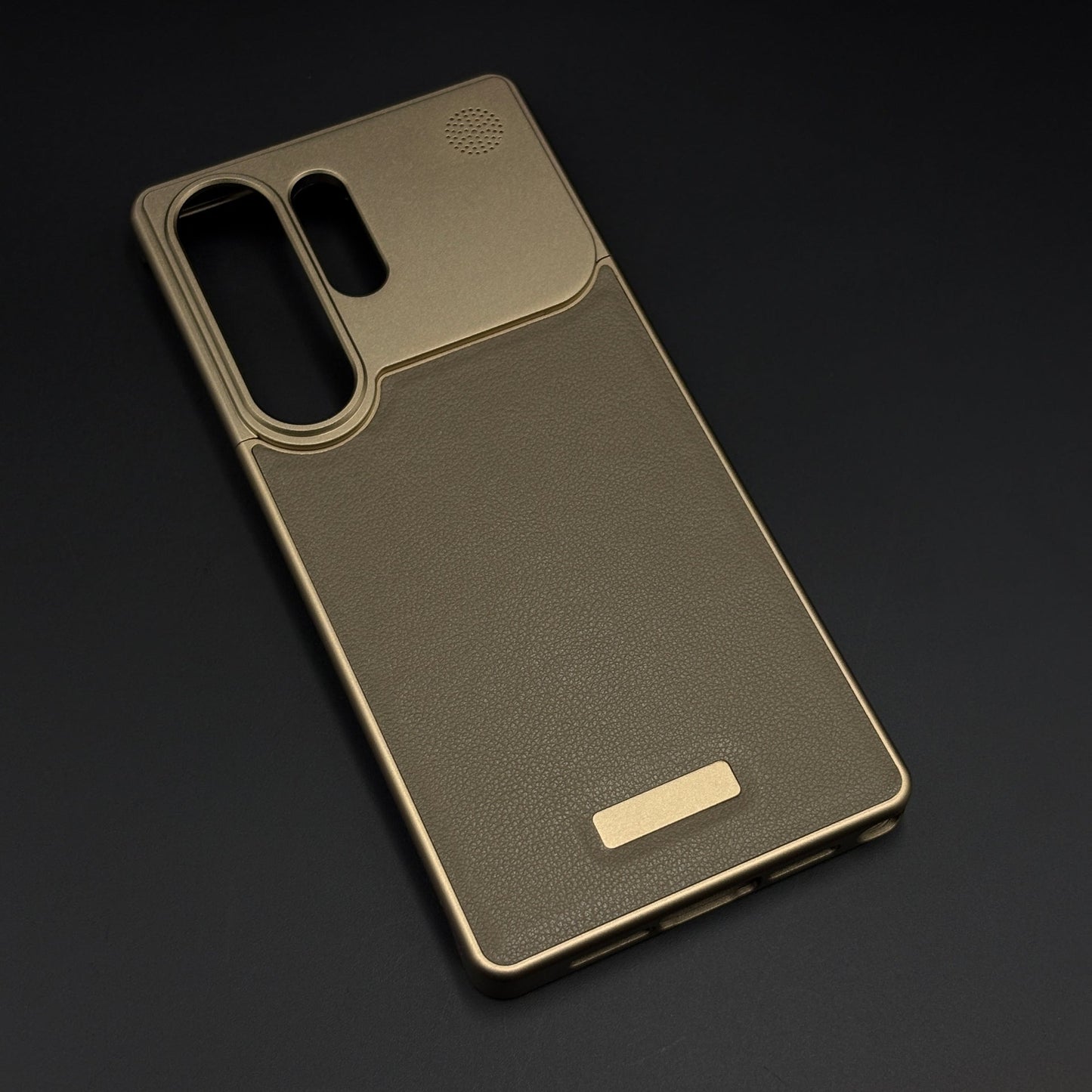 Aluminium Metal Leather Mobile Case Cover Samsung Galaxy S25 Ultra