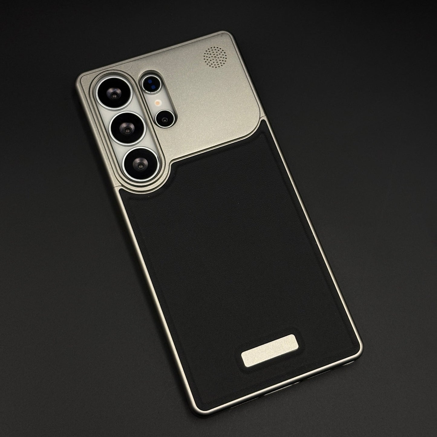 Aluminium Metal Leather Mobile Case Cover Samsung Galaxy S25 Ultra