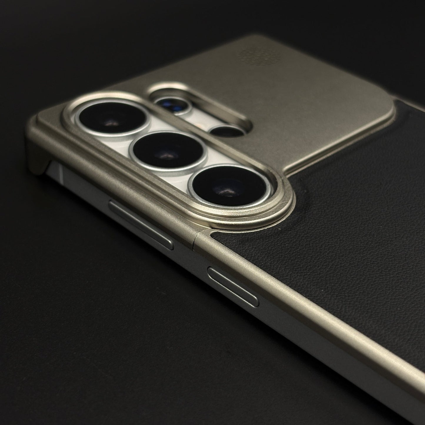 Aluminium Metal Leather Mobile Case Cover Samsung Galaxy S25 Ultra