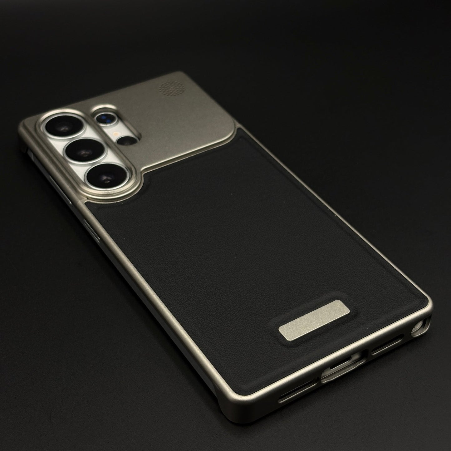 Aluminium Metal Leather Mobile Case Cover Samsung Galaxy S25 Ultra