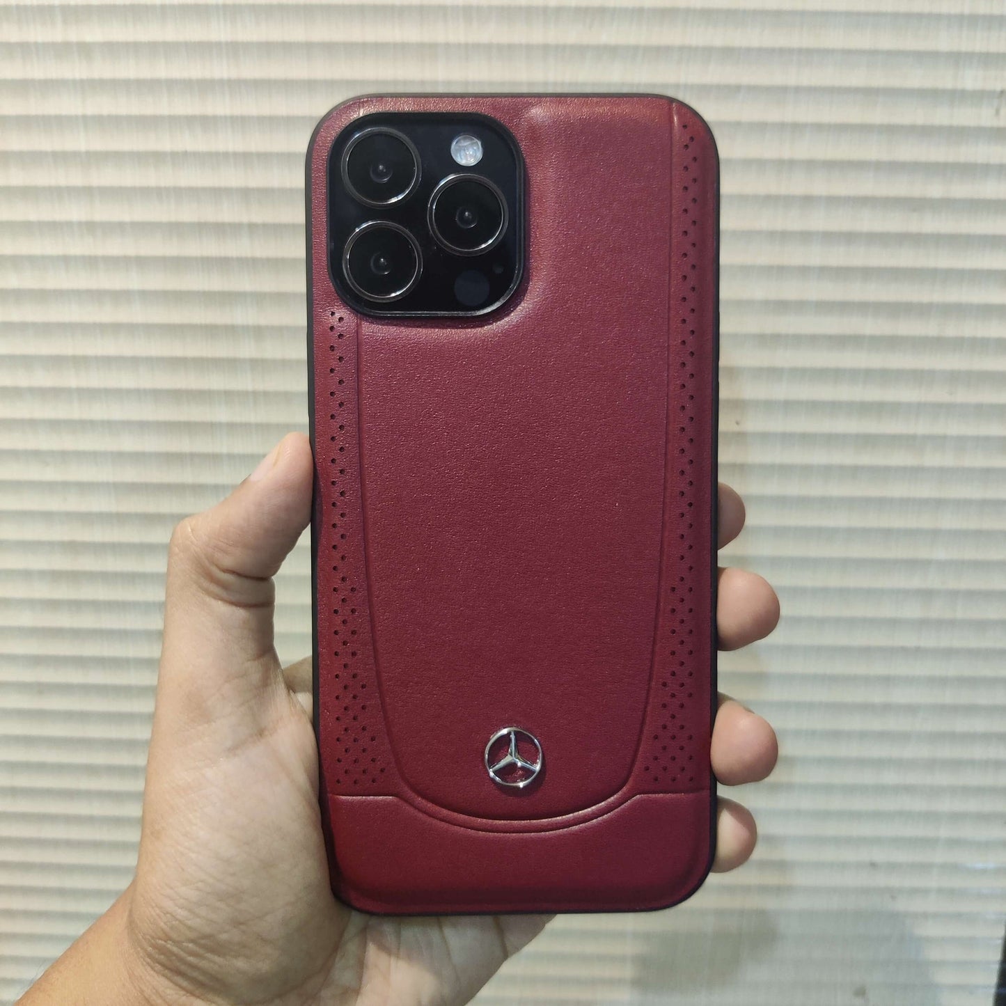iPhone 15 Series Merc Leather Case Cover
