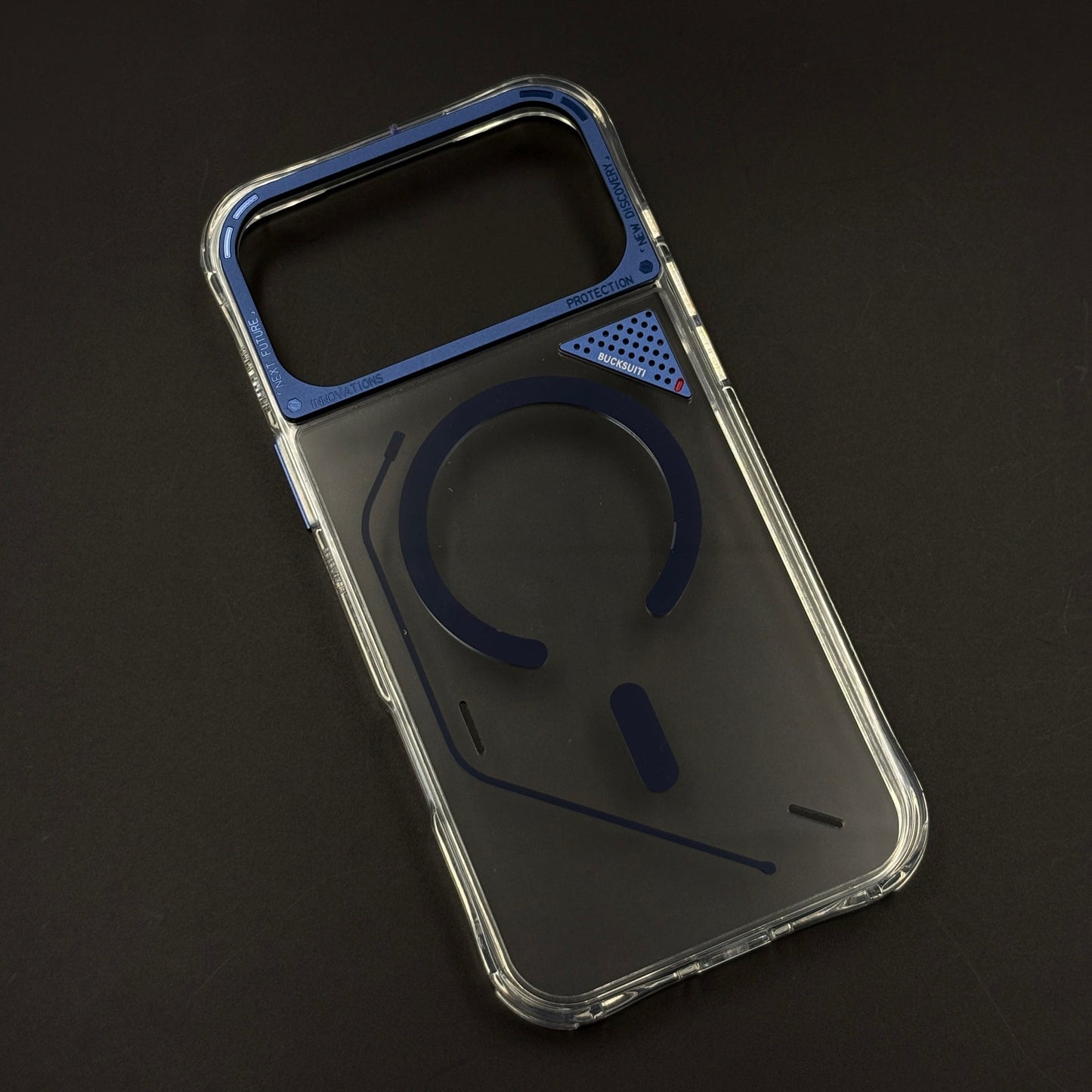 Non Yellow Clear Magnetic Magsafe Case for iPhone 17 Series