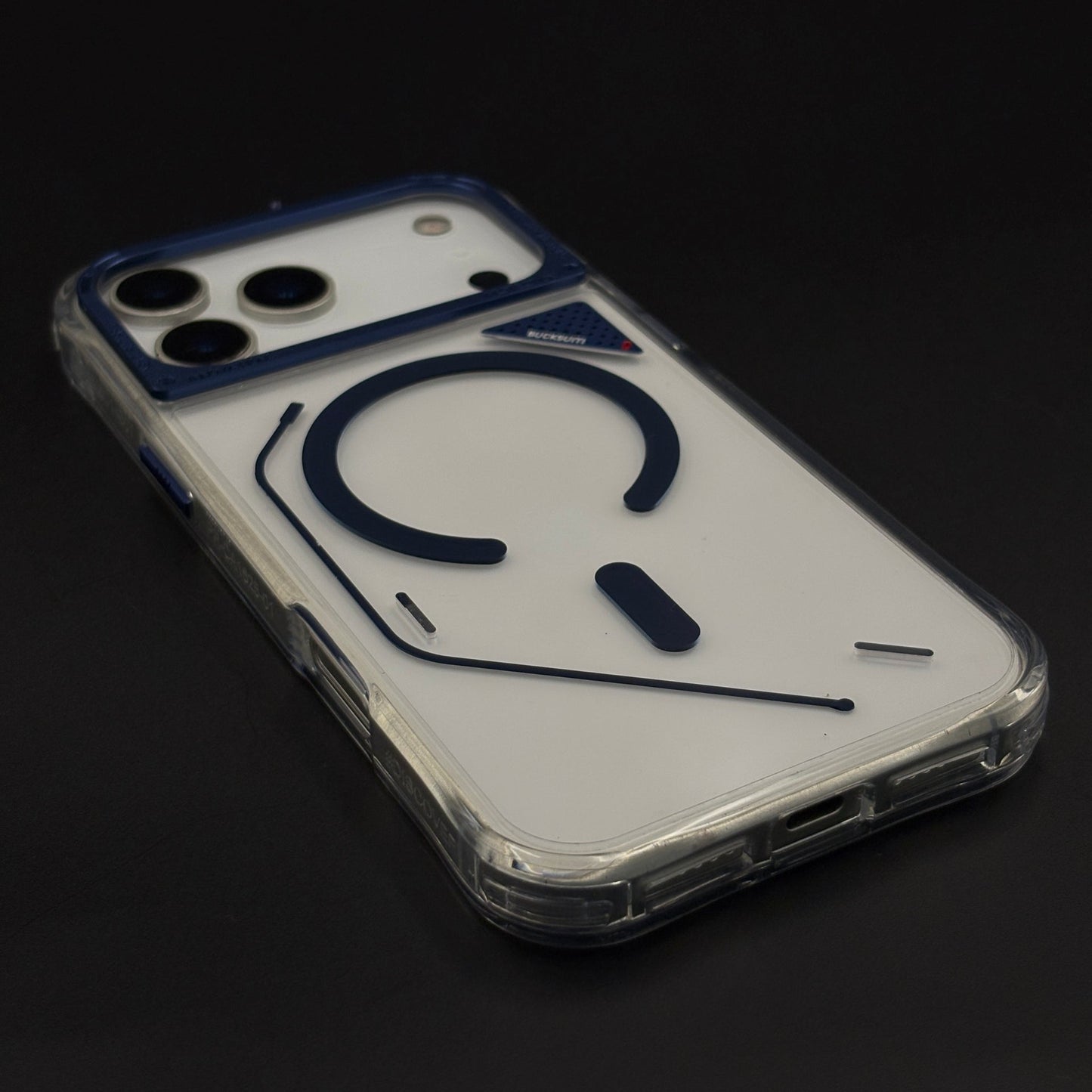 Non Yellow Clear Magnetic Magsafe Case for iPhone 17 Series
