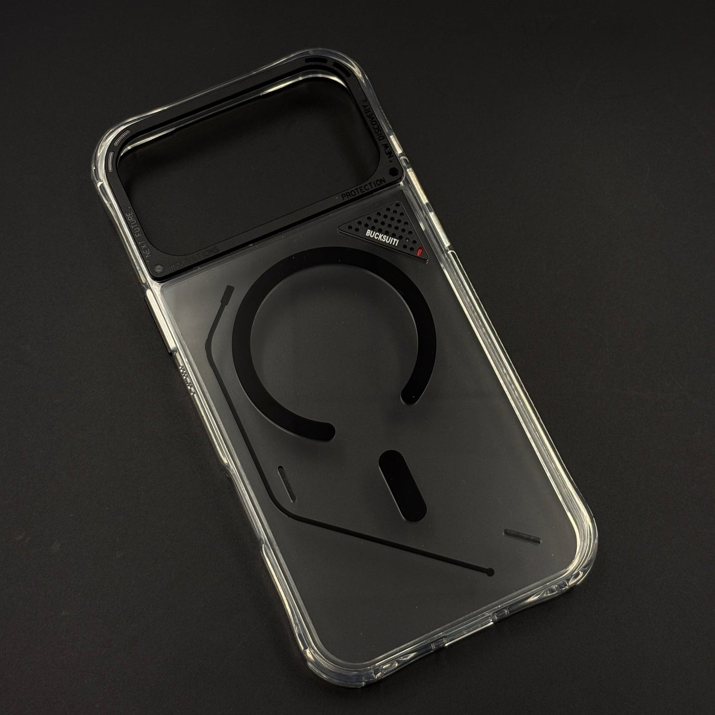 Non Yellow Clear Magnetic Magsafe Case for iPhone 17 Series