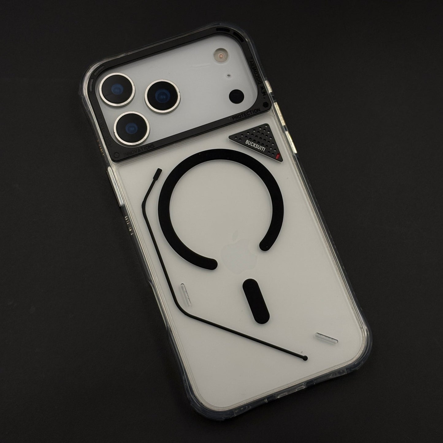 Non Yellow Clear Magnetic Magsafe Case for iPhone 17 Series