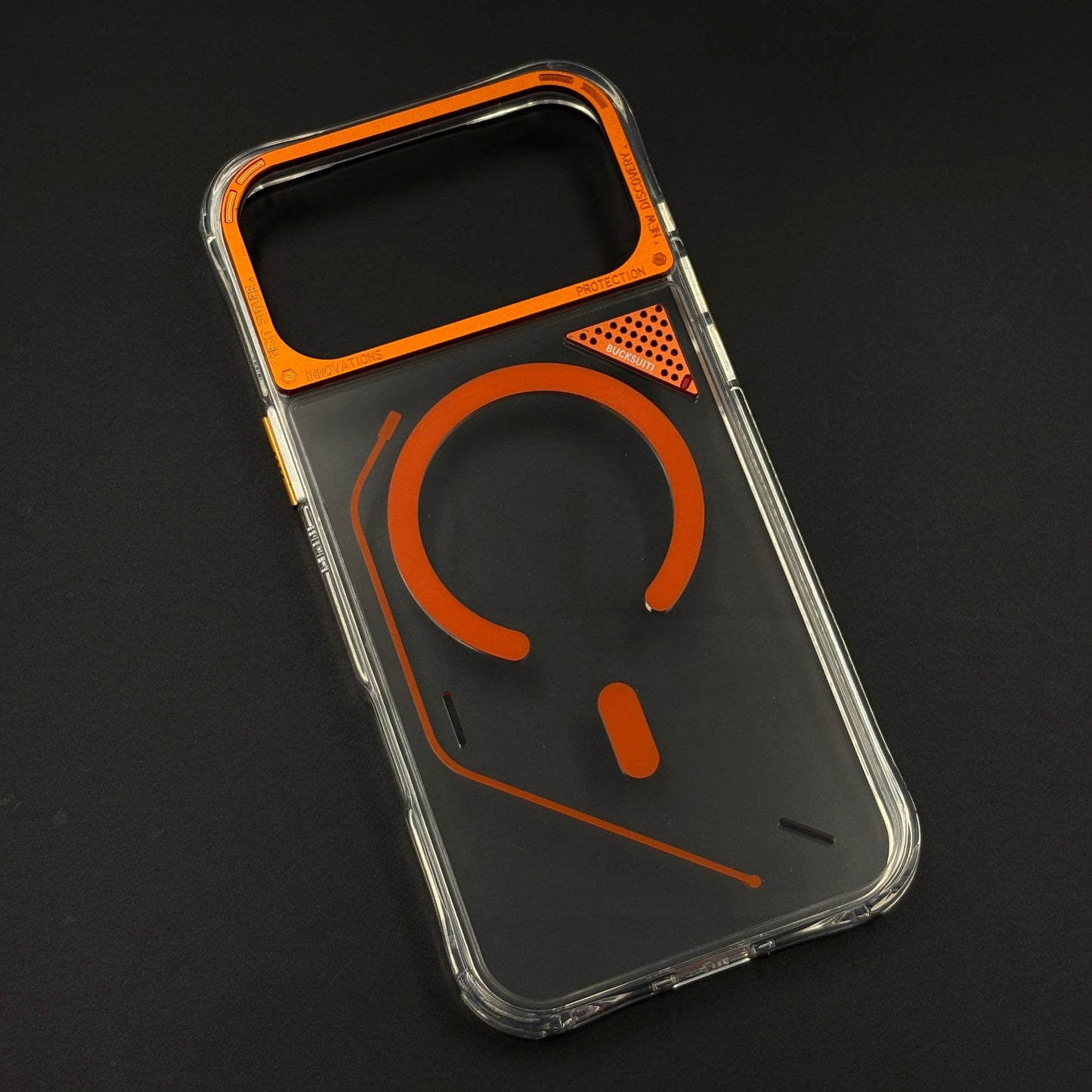 Non Yellow Clear Magnetic Magsafe Case for iPhone 17 Series