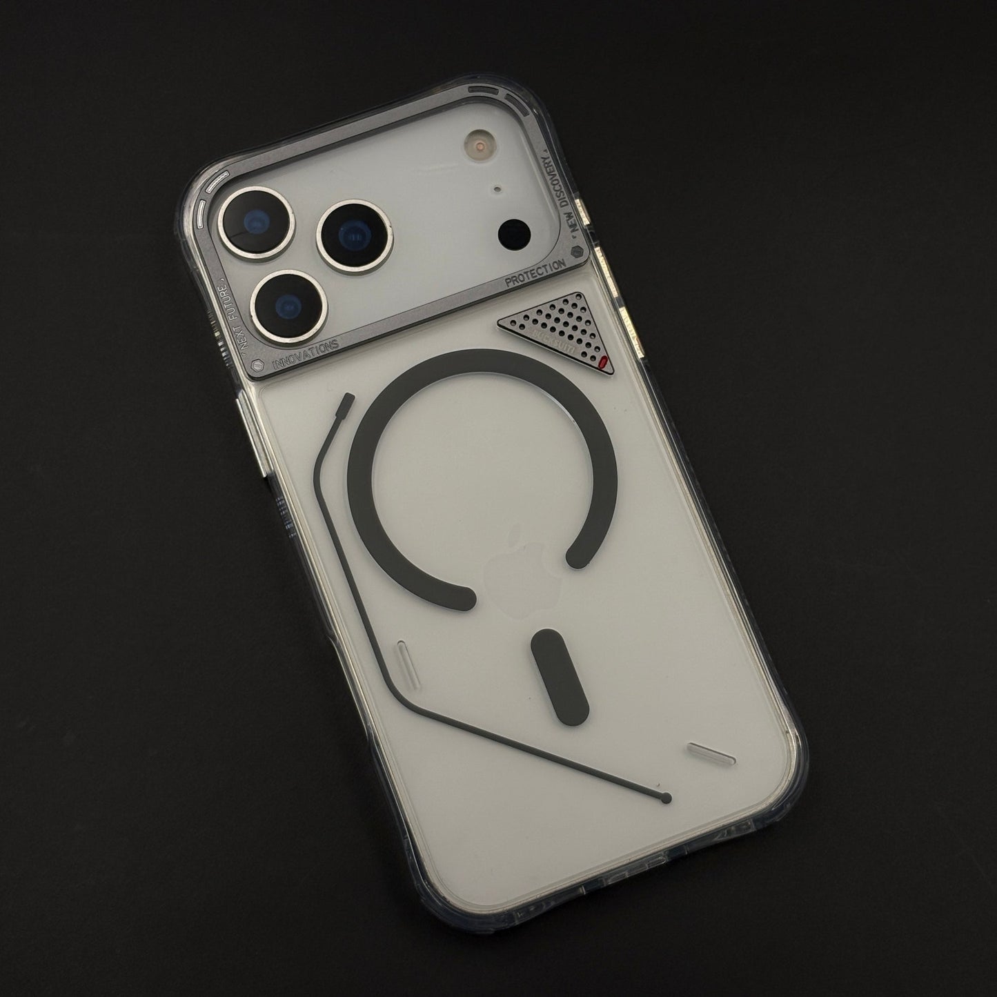 Non Yellow Clear Magnetic Magsafe Case for iPhone 17 Series