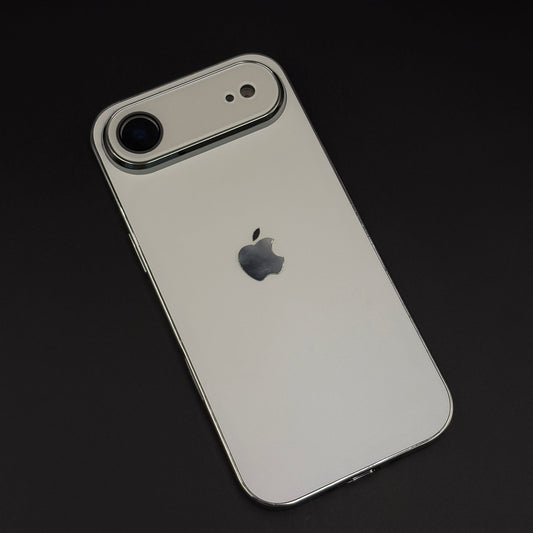 Luxury Backplane Glass Chromatic Lens Shield Case for iPhone 17 Air