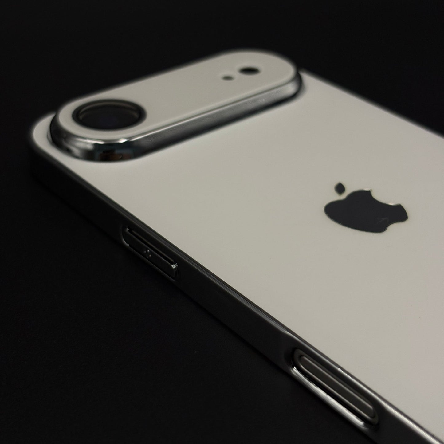 Luxury Backplane Glass Chromatic Lens Shield Case for iPhone 17 Air