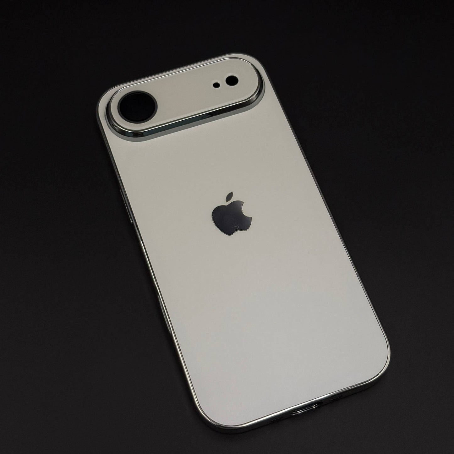 Luxury Backplane Glass Chromatic Lens Shield Case for iPhone 17 Air