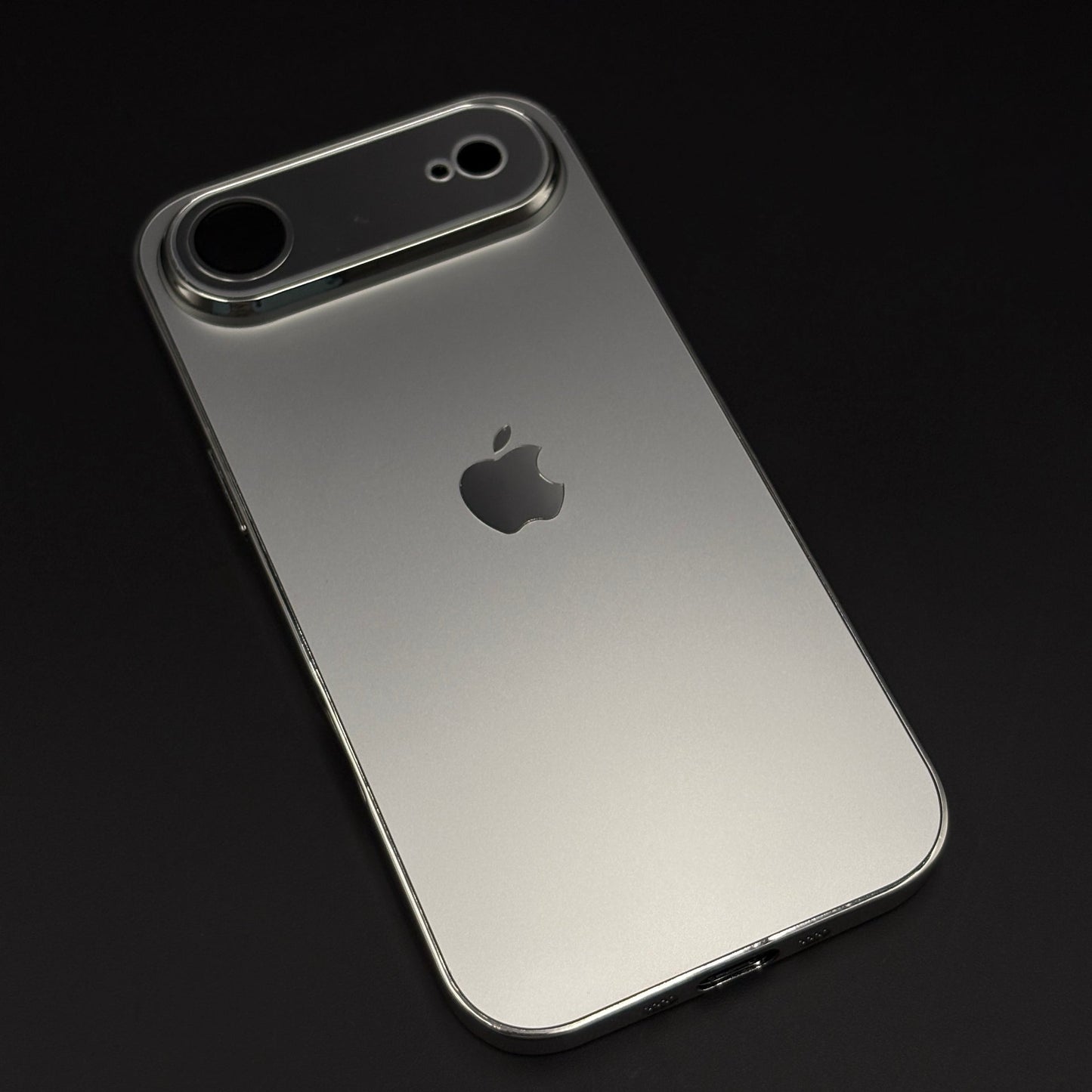 Luxury Backplane Glass Chromatic Lens Shield Case for iPhone 17 Air