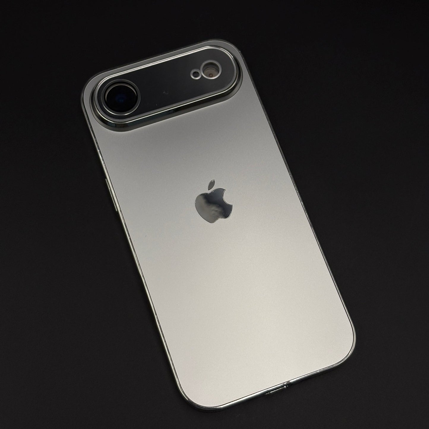 Luxury Backplane Glass Chromatic Lens Shield Case for iPhone 17 Air
