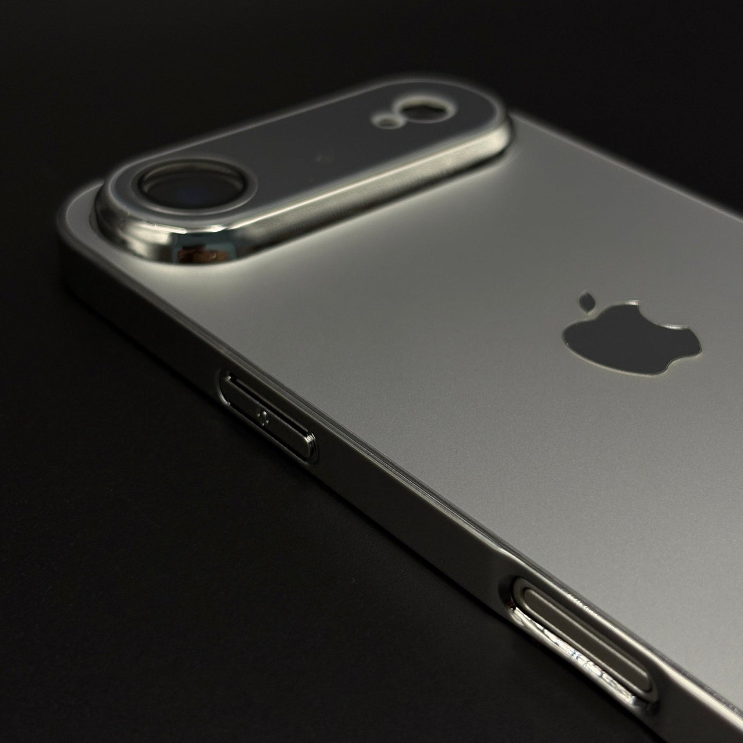 Luxury Backplane Glass Chromatic Lens Shield Case for iPhone 17 Air