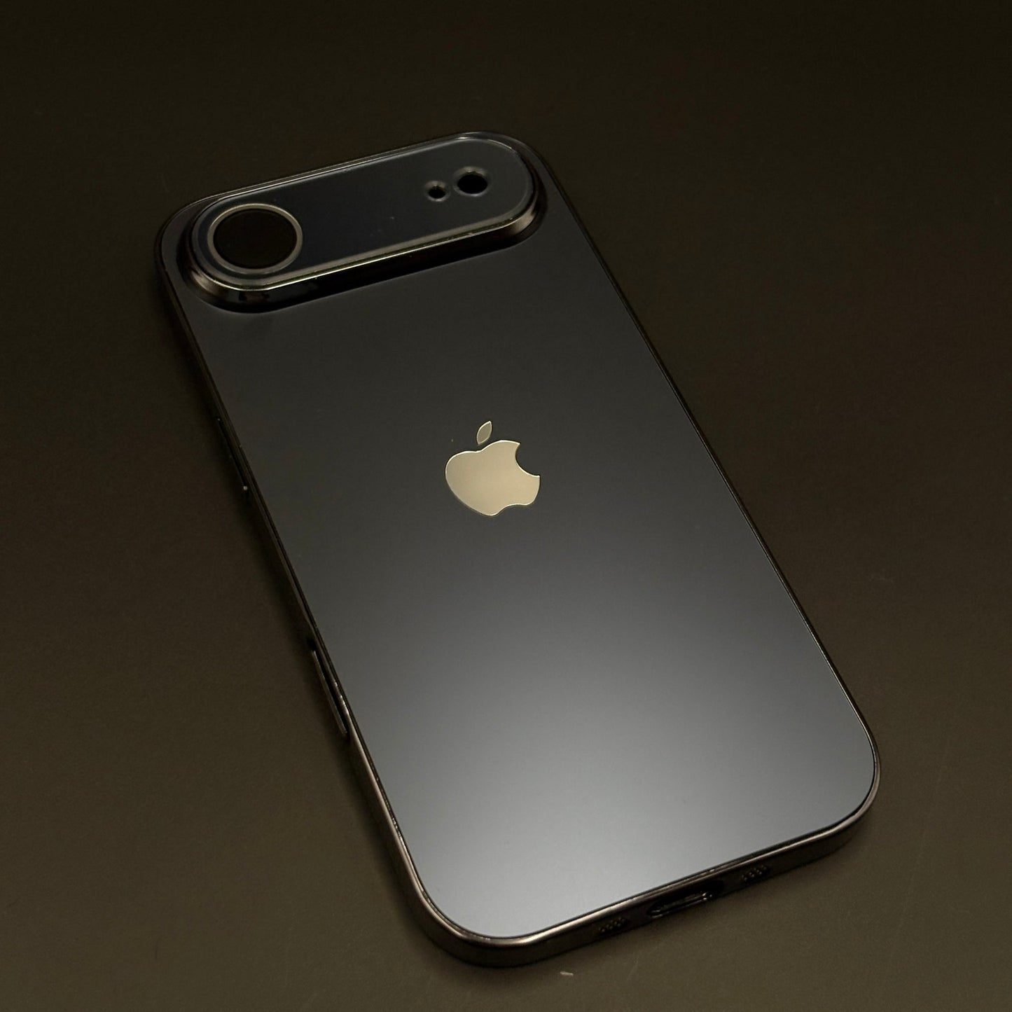 Luxury Backplane Glass Chromatic Lens Shield Case for iPhone 17 Air