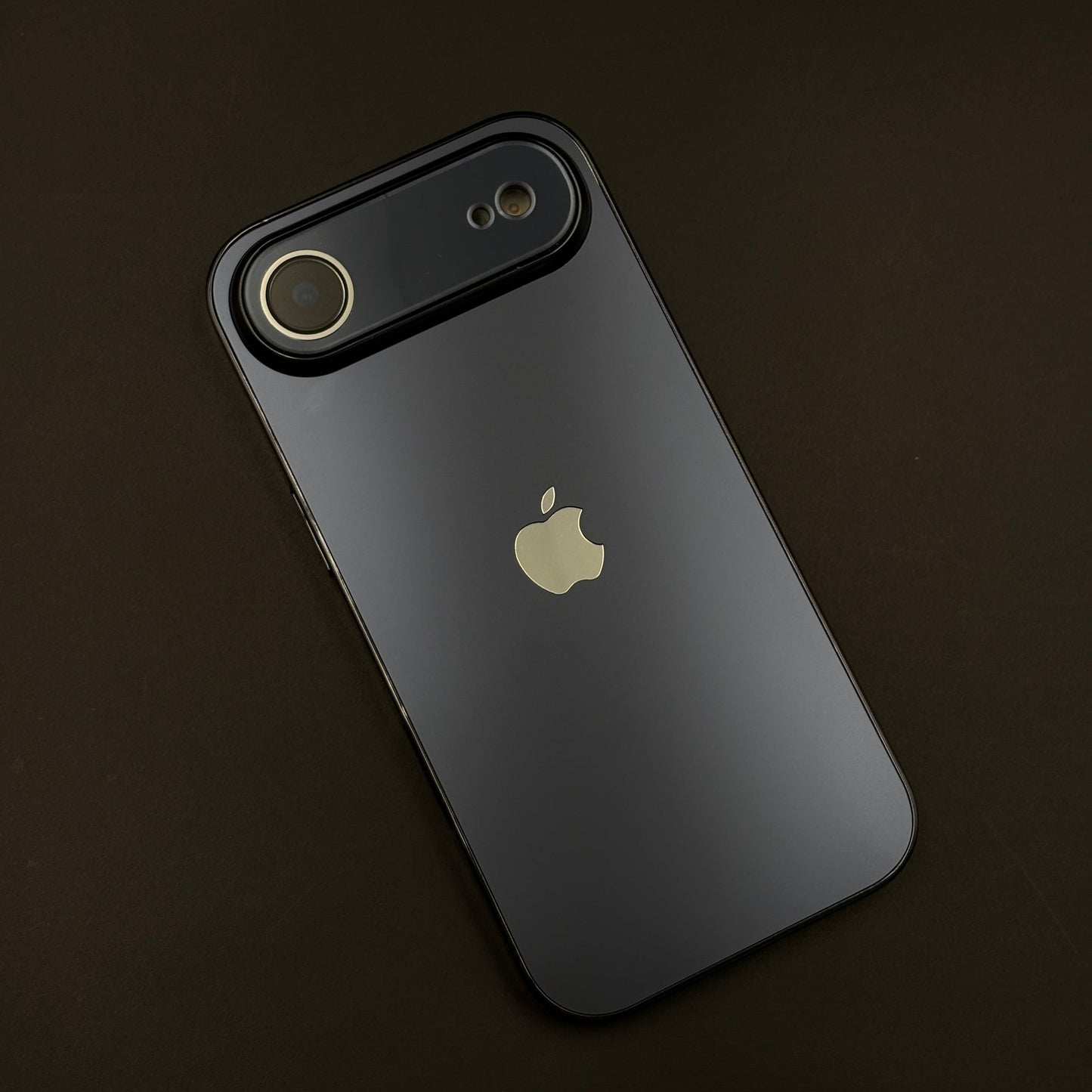Luxury Backplane Glass Chromatic Lens Shield Case for iPhone 17 Air
