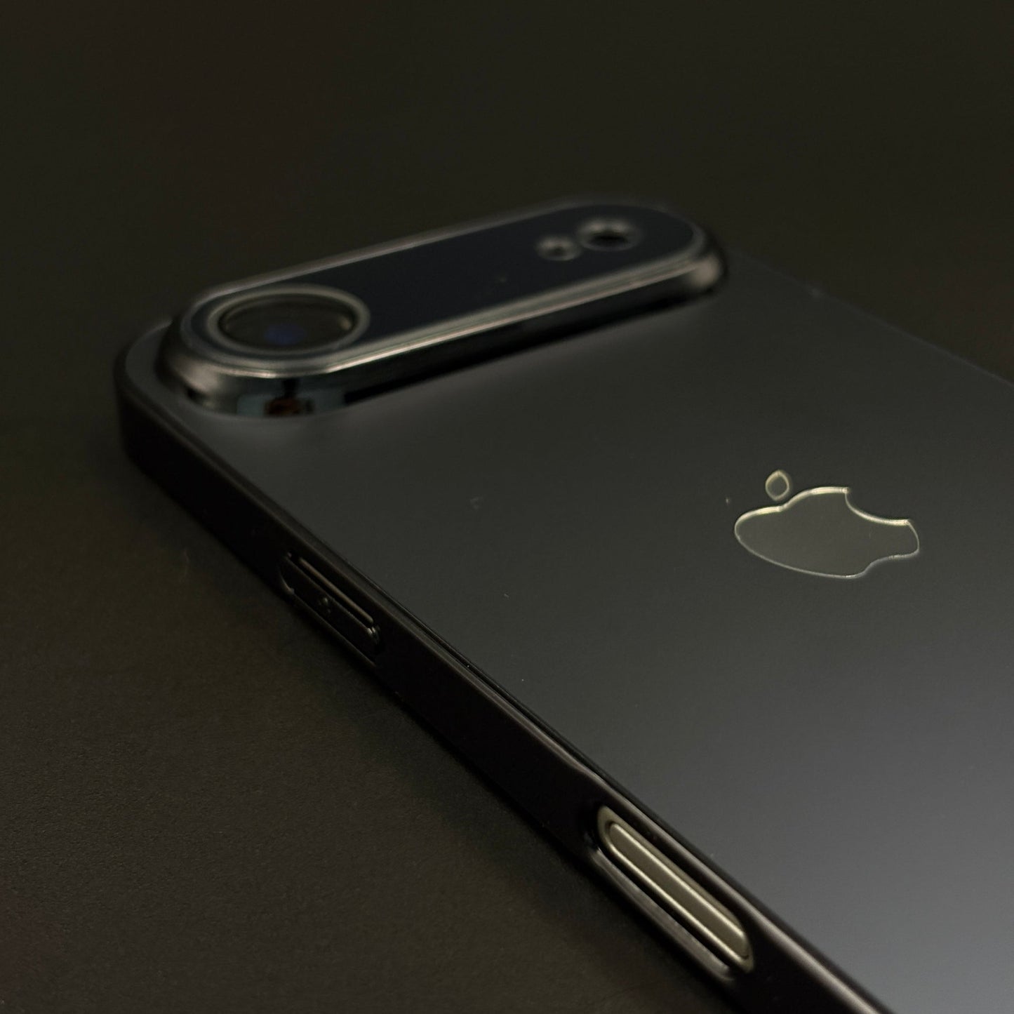 Luxury Backplane Glass Chromatic Lens Shield Case for iPhone 17 Air