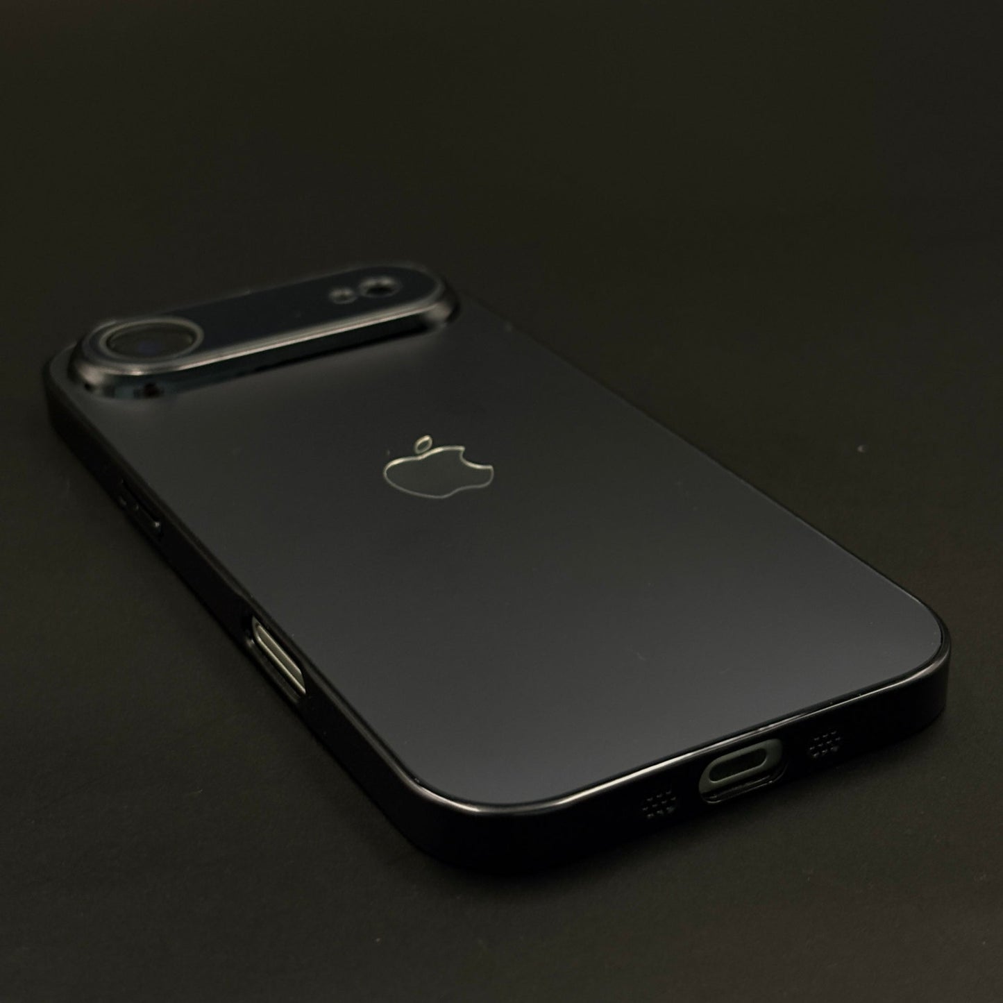 Luxury Backplane Glass Chromatic Lens Shield Case for iPhone 17 Air