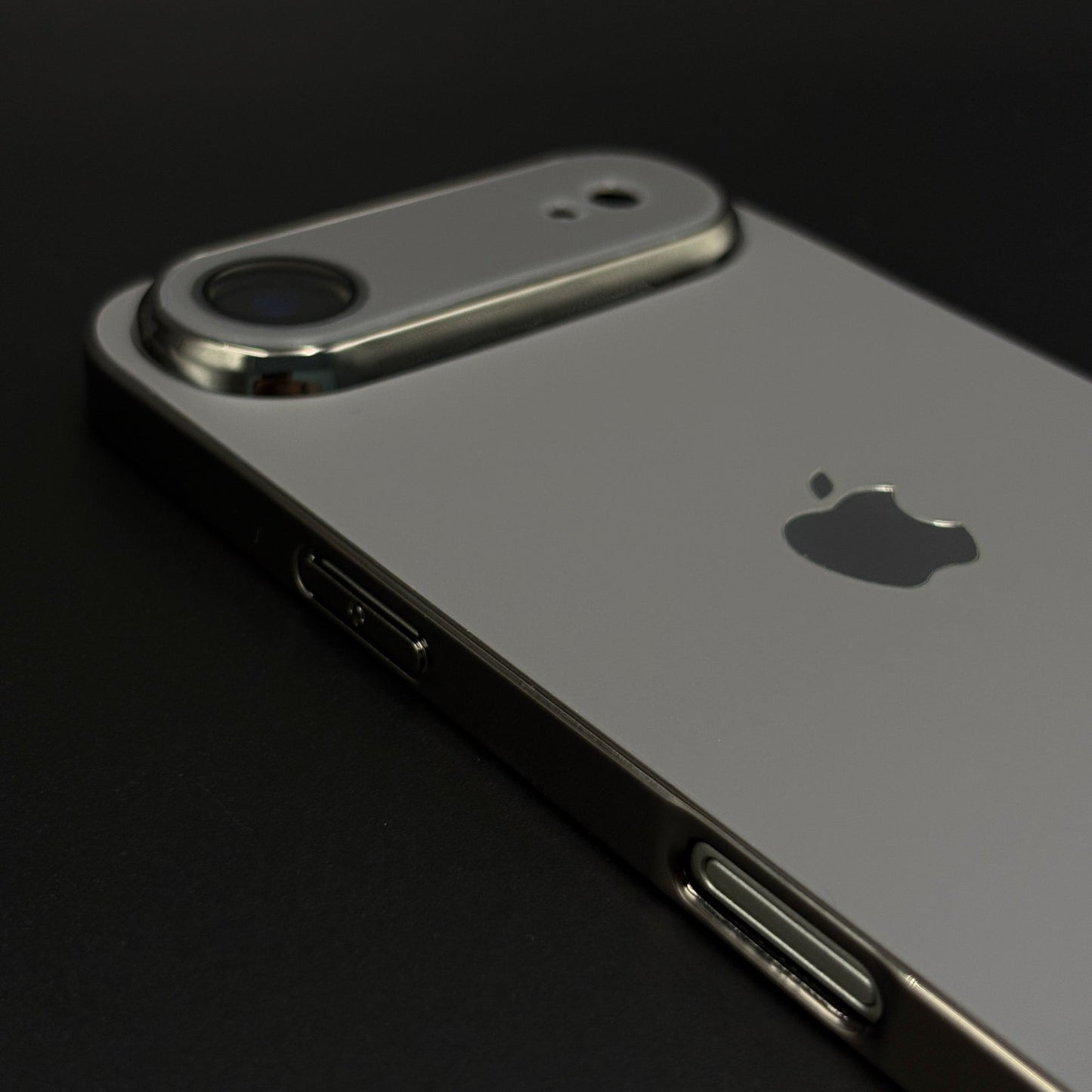 Luxury Backplane Glass Chromatic Lens Shield Case for iPhone 17 Air