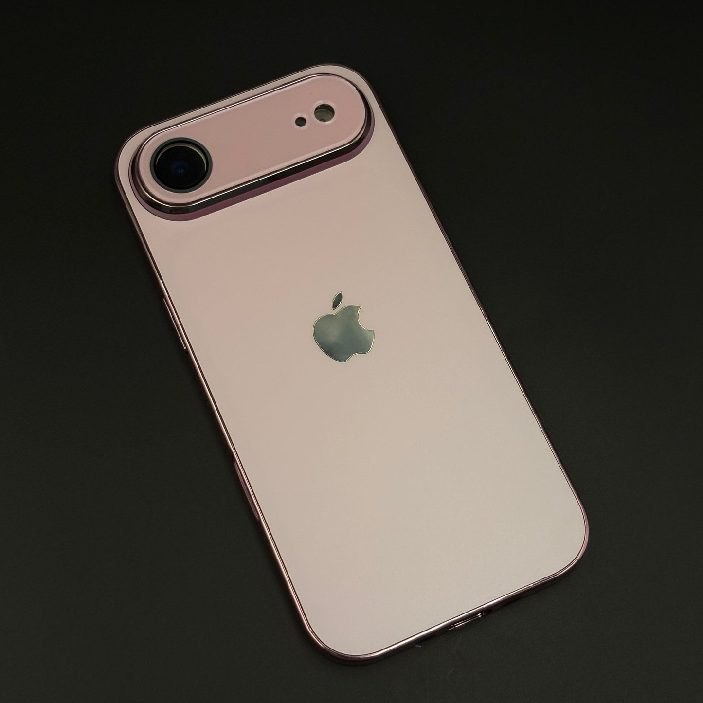 Luxury Backplane Glass Chromatic Lens Shield Case for iPhone 17 Air