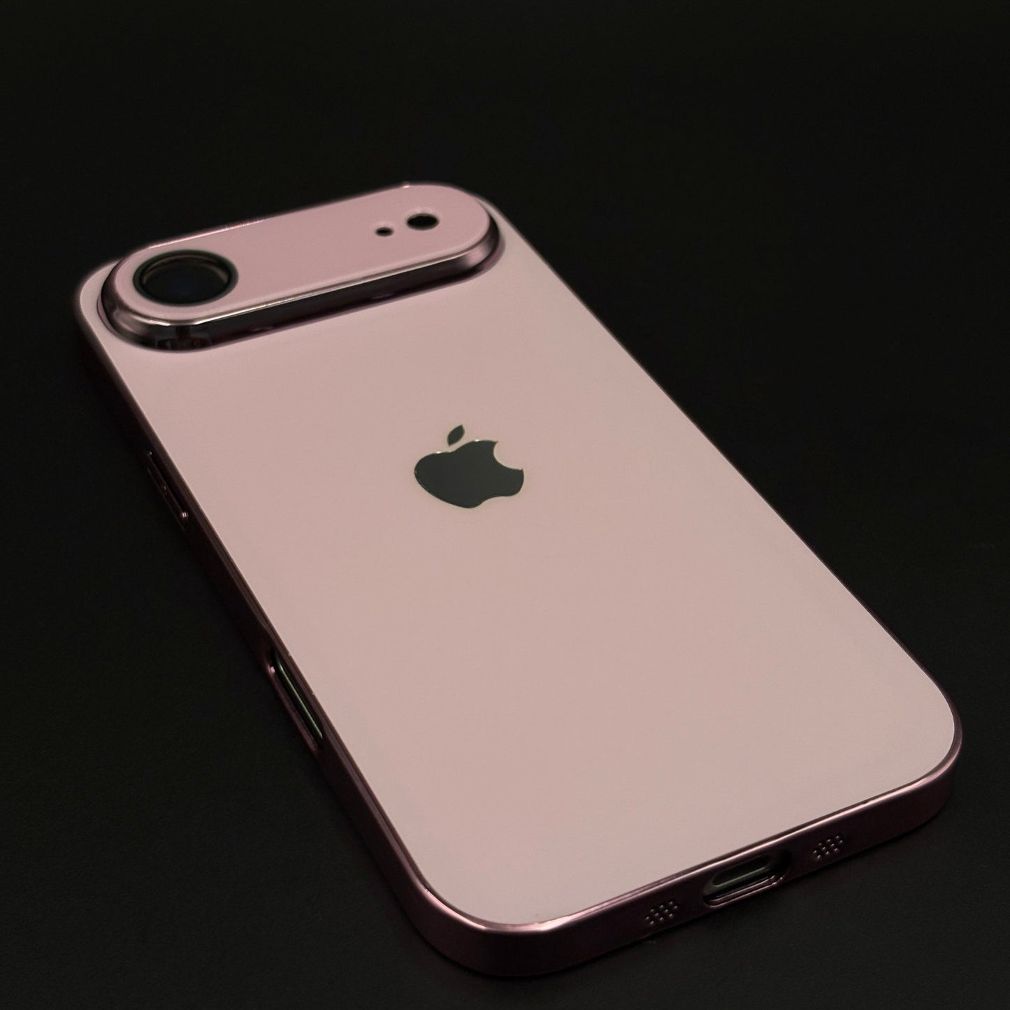 Luxury Backplane Glass Chromatic Lens Shield Case for iPhone 17 Air