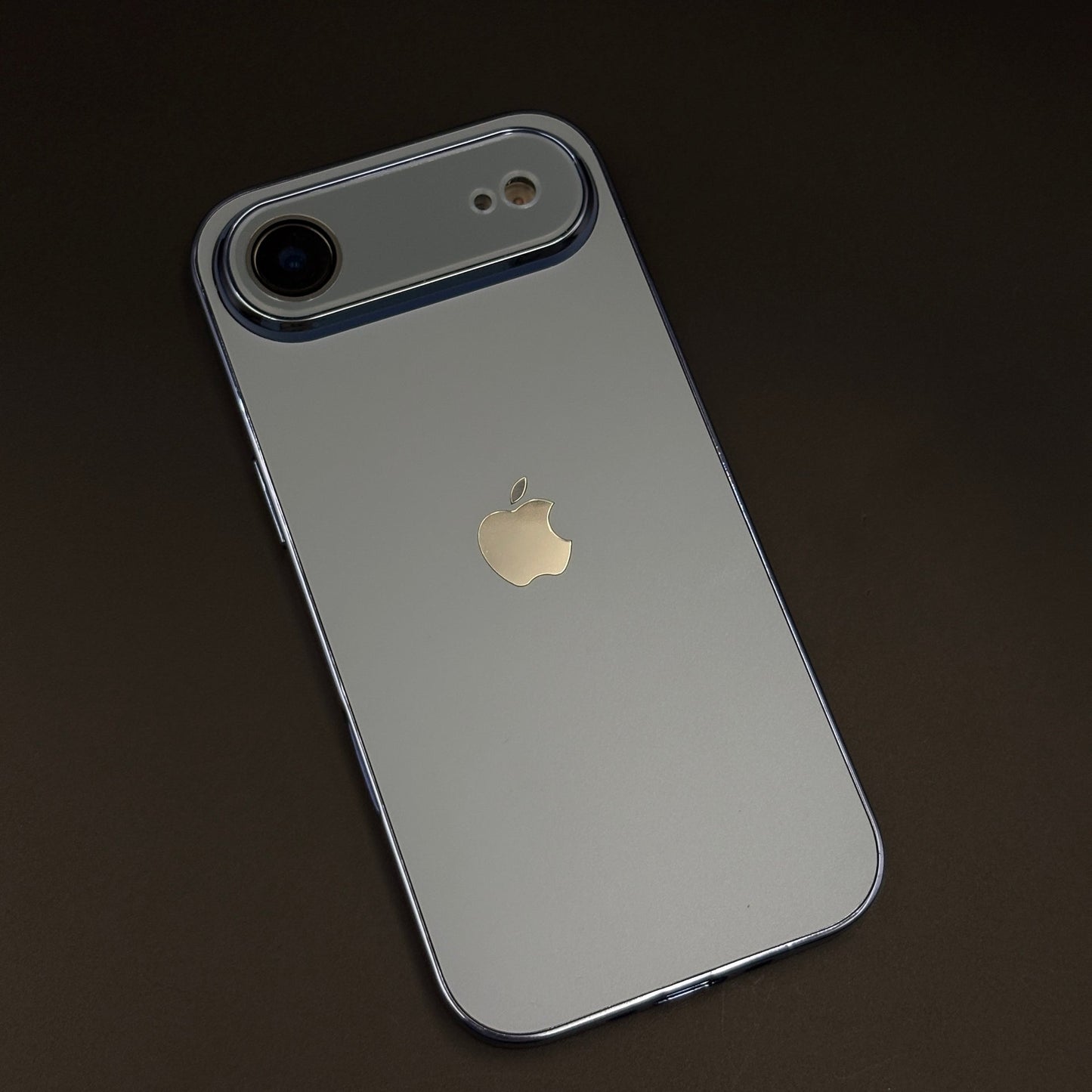 Luxury Backplane Glass Chromatic Lens Shield Case for iPhone 17 Air