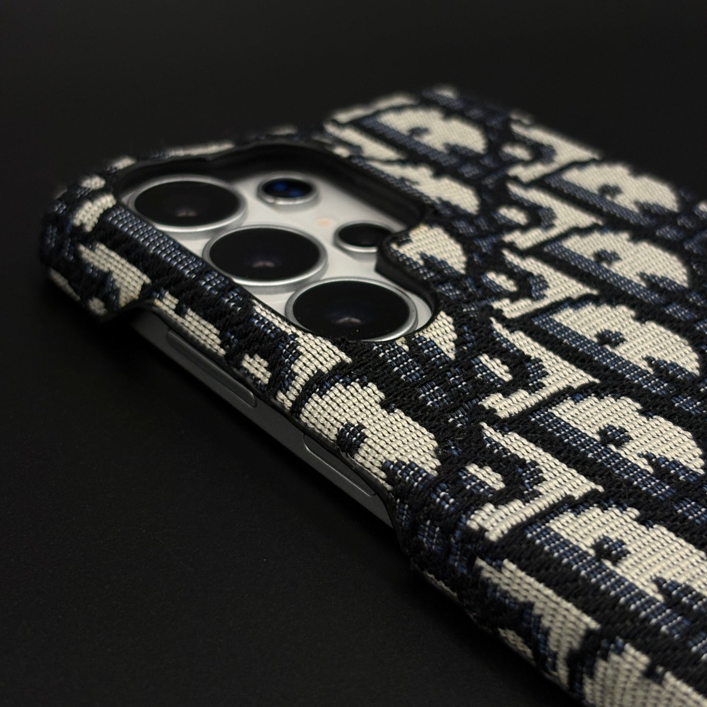 Luxury Brand CD Embroidery Case for Samsung Galaxy S26 Ultra