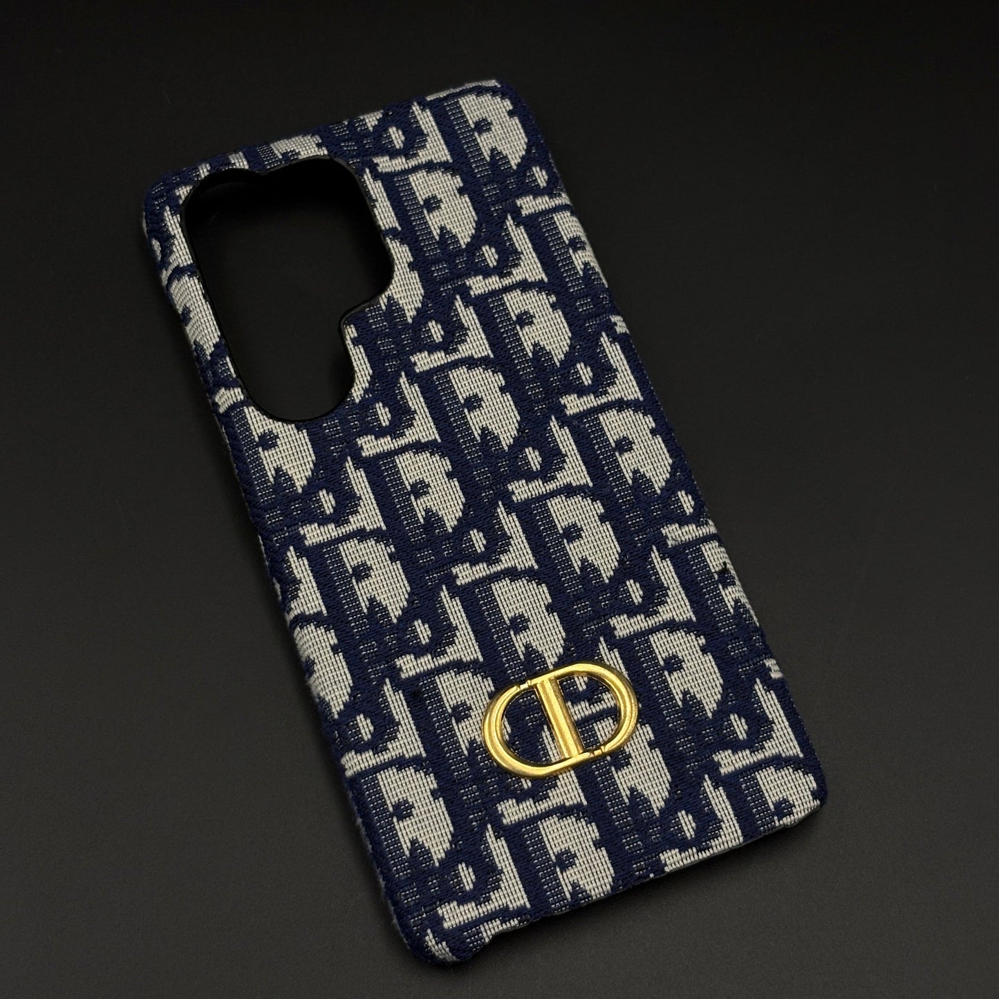 Luxury Brand CD Embroidery Case for Samsung Galaxy S26 Ultra