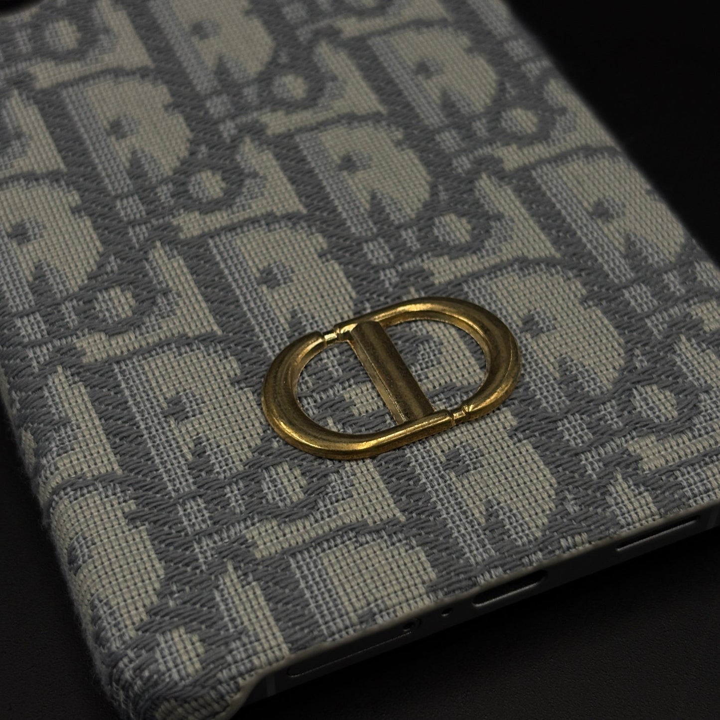 Luxury Brand CD Embroidery Case for Samsung Galaxy S26 Ultra
