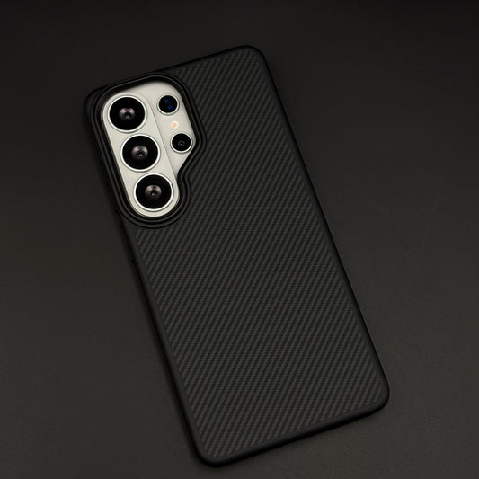 Stealth Carbon Fiber Hidden MagSafe Mobile Case Cover for Samsung Galaxy S26 Ultra