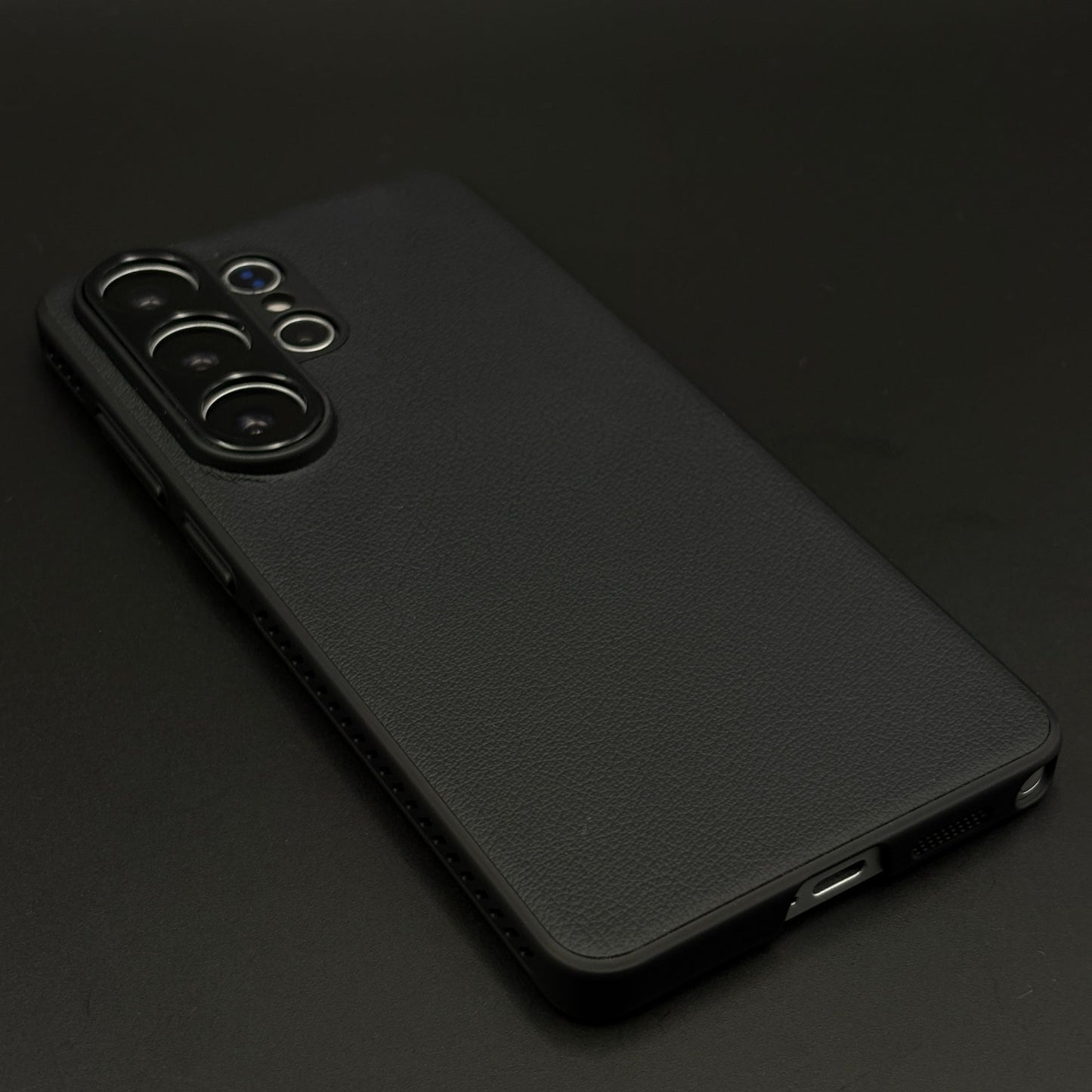 Minimalist Leather Mobile Case Cover Hidden Magsafe for Samsung Galaxy S26 Ultra