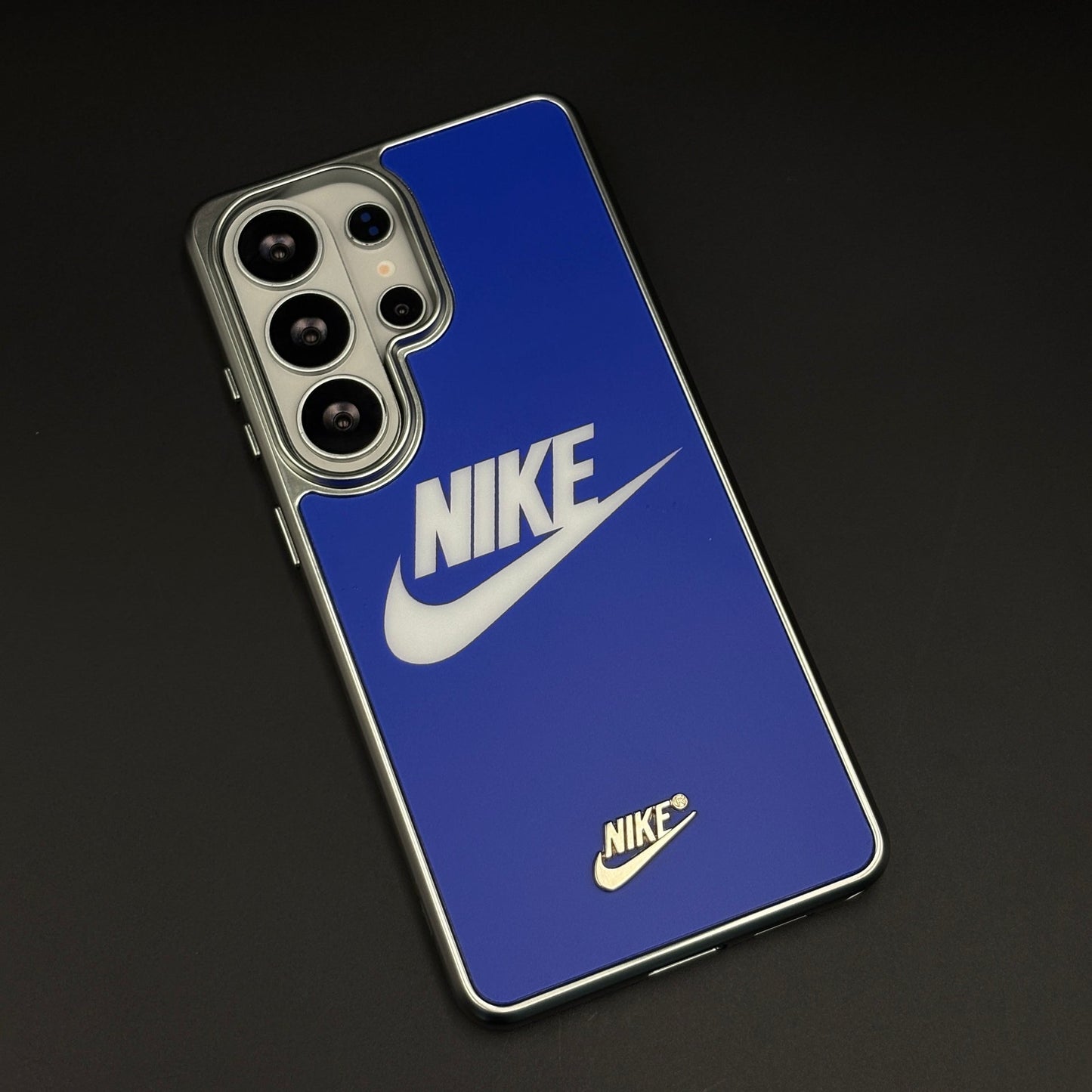 Premium Sport Brand Blue Just Do It Case for Samsung Galaxy S26 Ultra