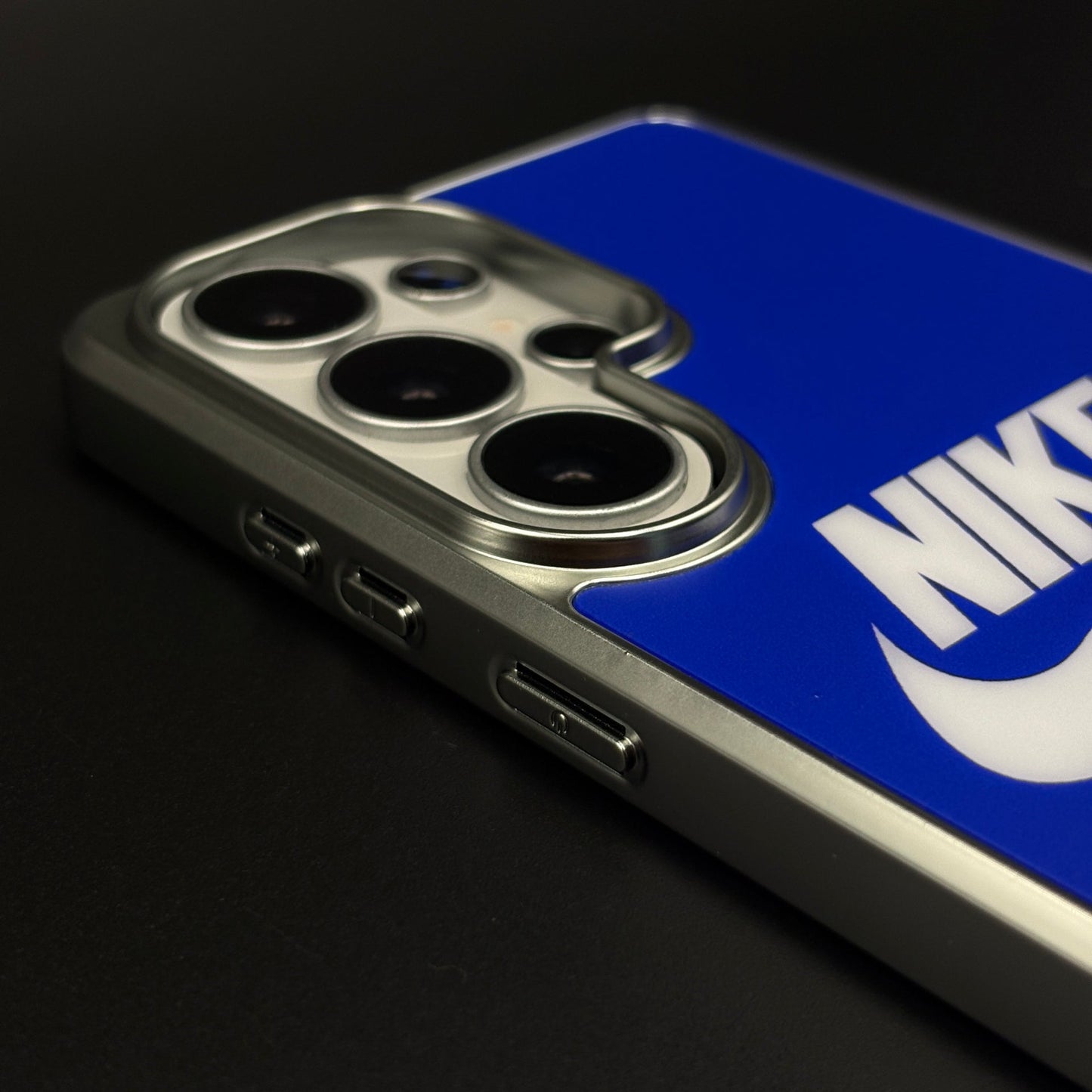 Premium Sport Brand Blue Just Do It Case for Samsung Galaxy S26 Ultra