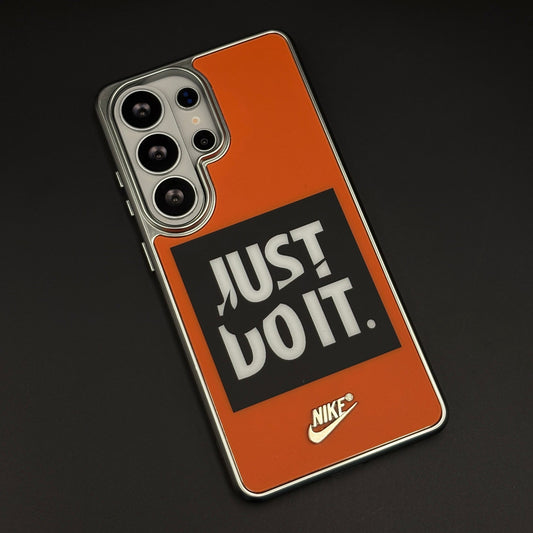 Sports Edition “Just Do It” Case for Samsung Galaxy S26 Ultra | Embossed Logo