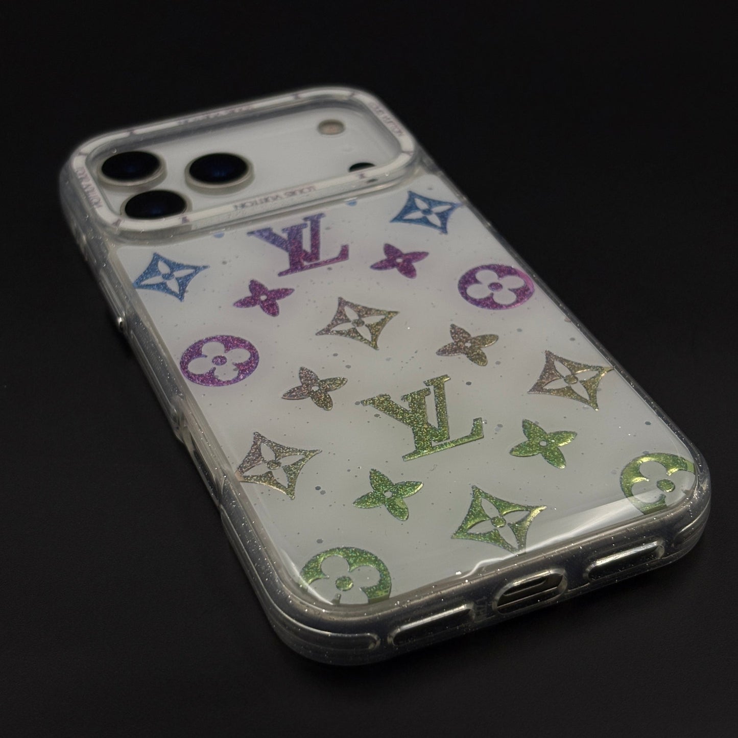 Luxury Fashion Brand Rainbow Pattern Case for iPhone 17 Series