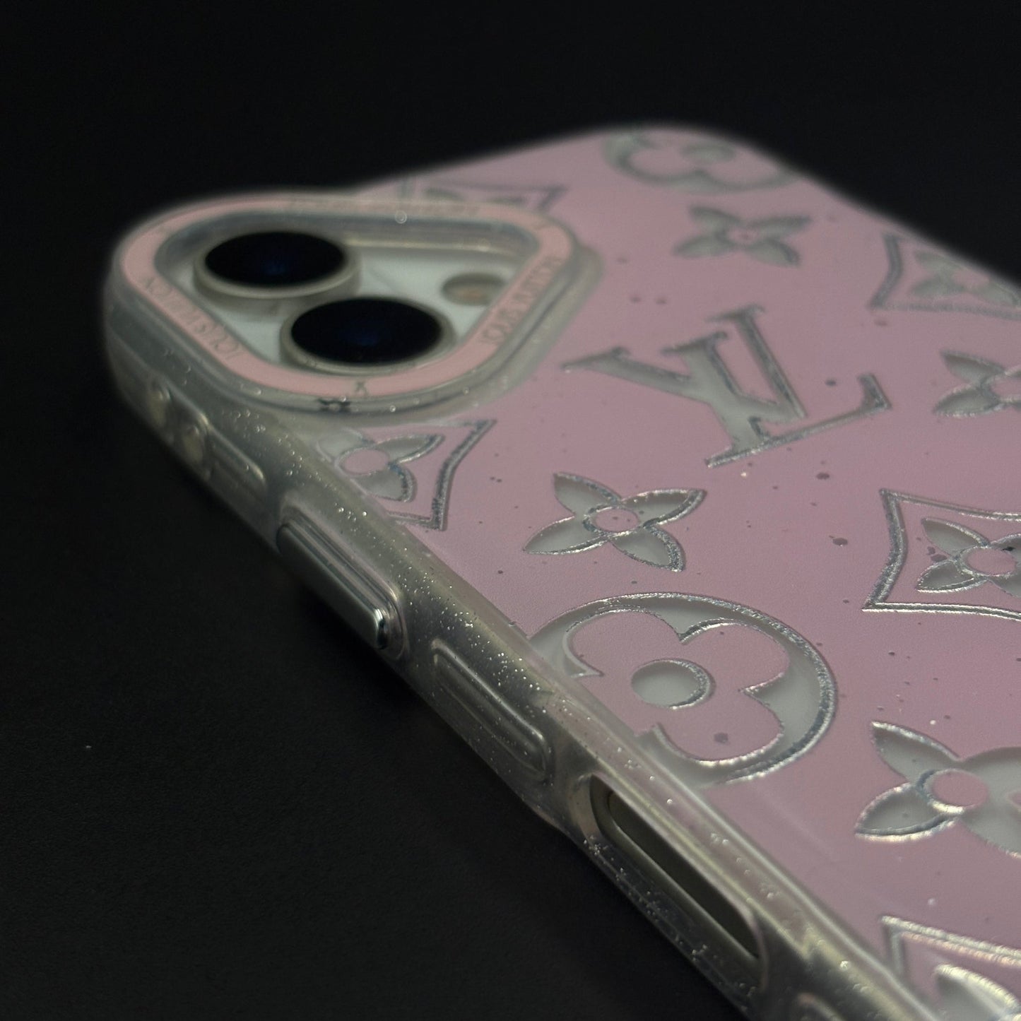 Luxury Fashion Brand Pink Statement Case for iPhone 17