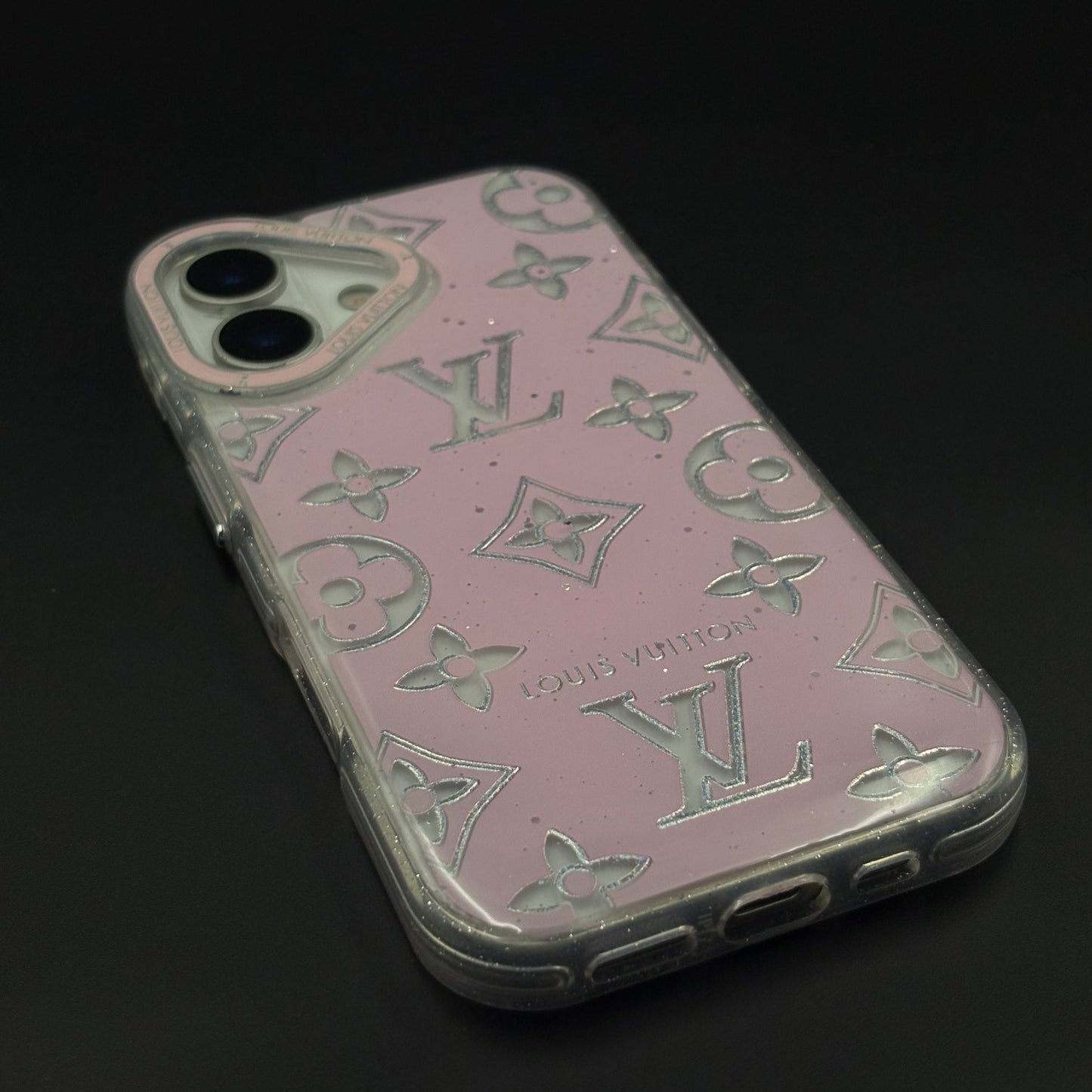 Luxury Fashion Brand Pink Statement Case for iPhone 17