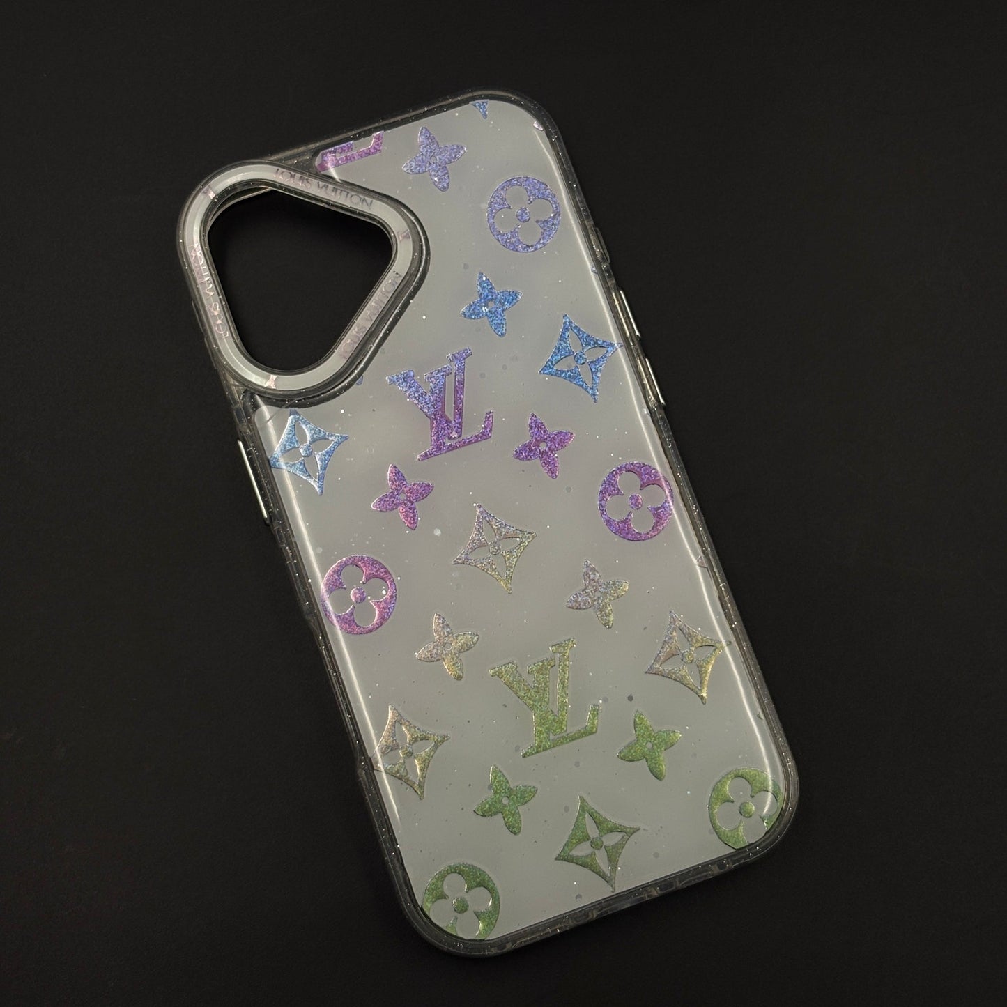 Luxury Fashion Brand Rainbow Pattern Case for iPhone 17