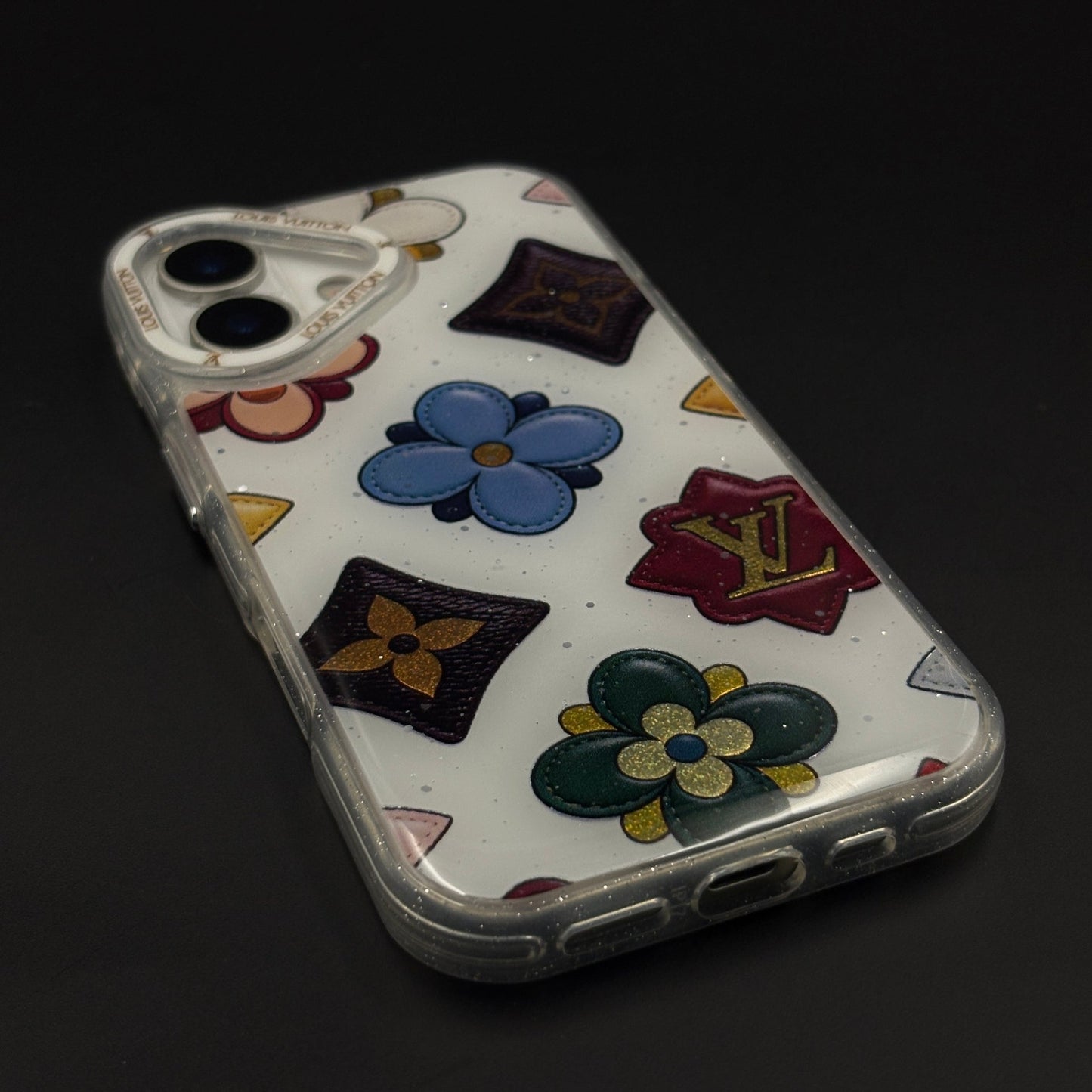 Luxury Botanical Fashion Brand Case for iPhone 17