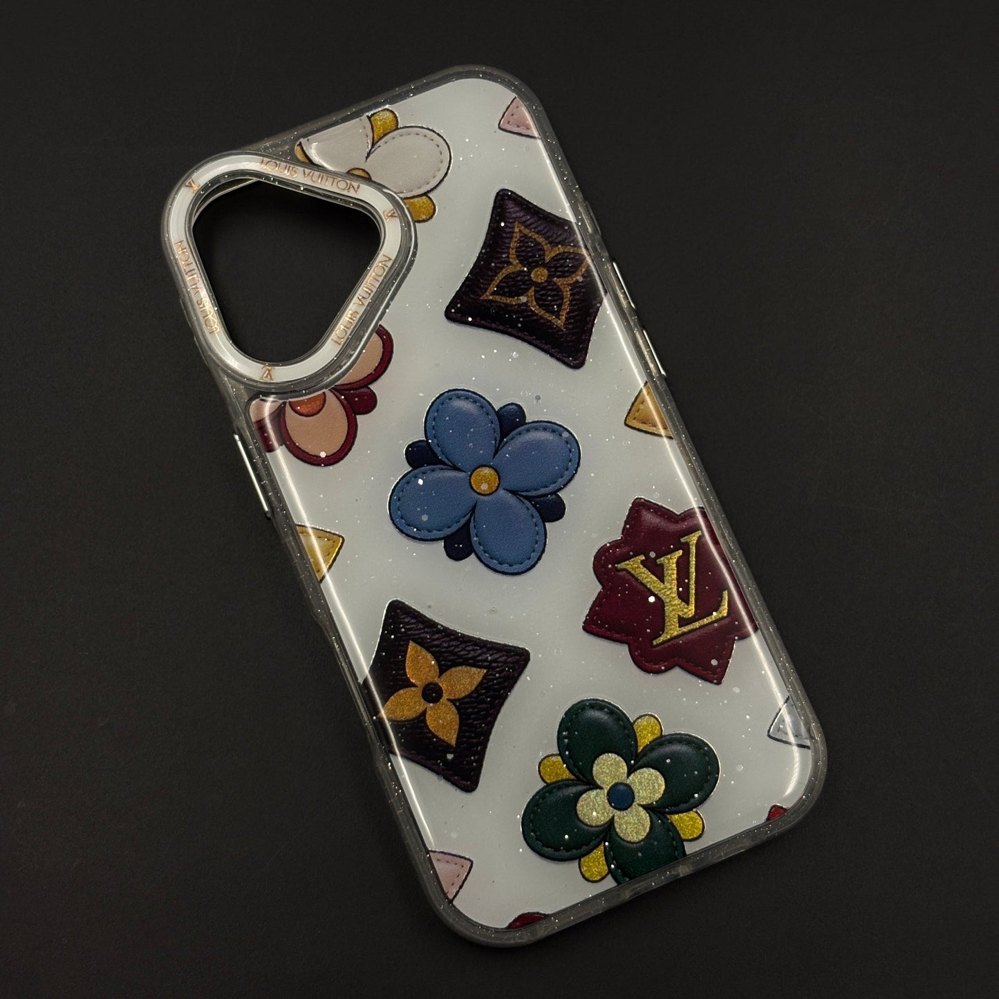 Luxury Botanical Fashion Brand Case for iPhone 17