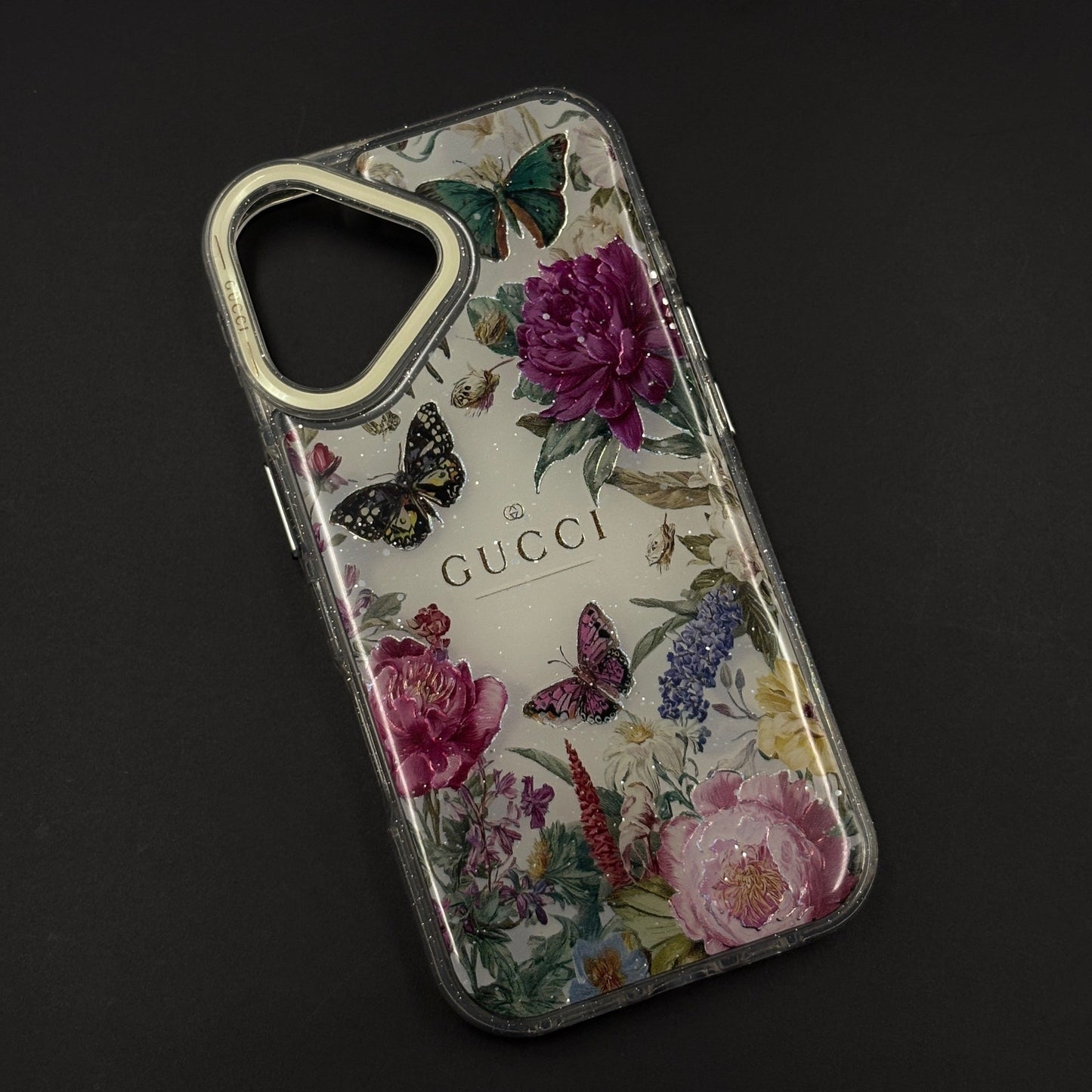 Floral Luxury Brand GG Case for iPhone 17