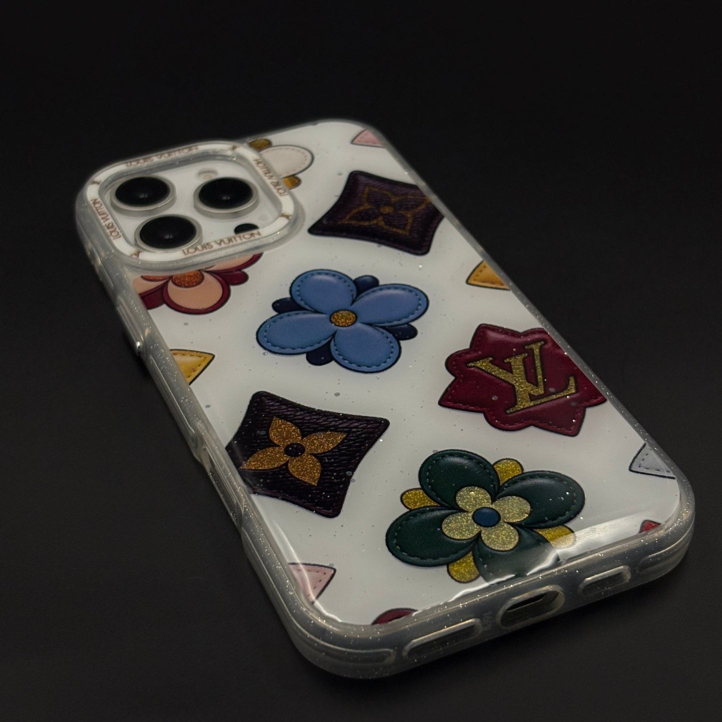 Luxury Botanical Fashion Brand Case for iPhone 16 Pro Max