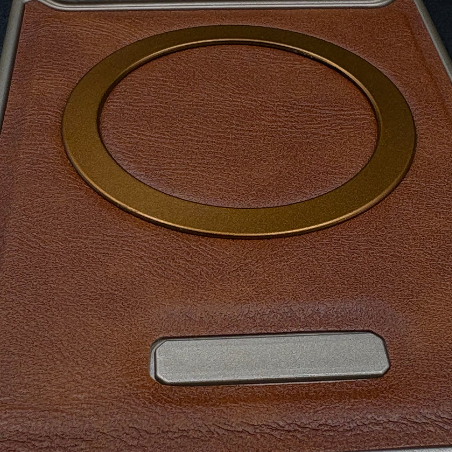 Luxury Leather MagSafe Case for Samsung Galaxy S25 Ultra | AeroFlex Hard Borderless Design