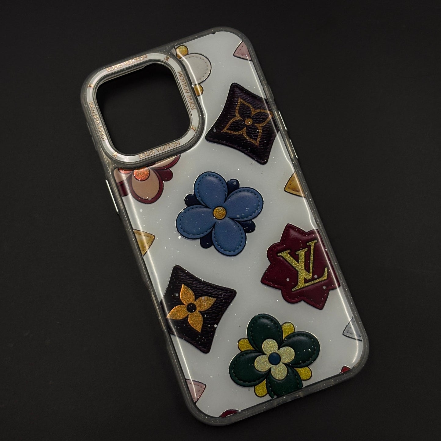 Luxury Botanical Fashion Brand Case for iPhone 16 Pro Max