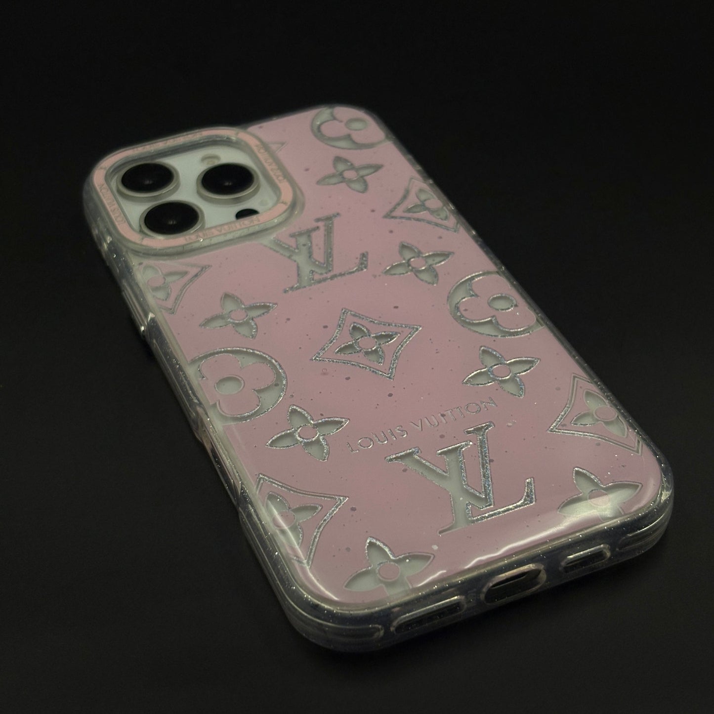 Luxury Fashion Brand Pink Statement Case for iPhone 16 Pro Max