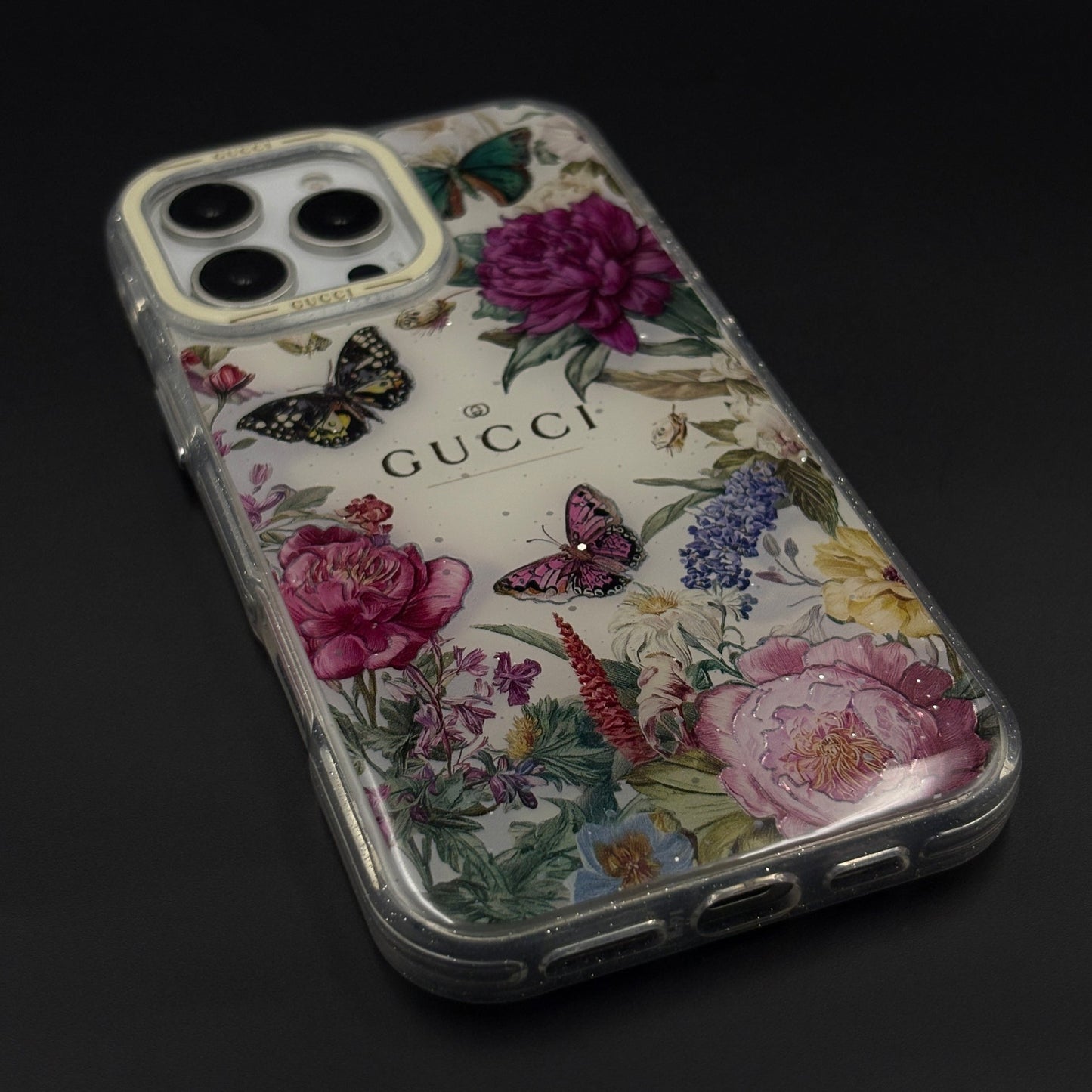 Floral Luxury Brand GG Case for iPhone 16 Pro Max