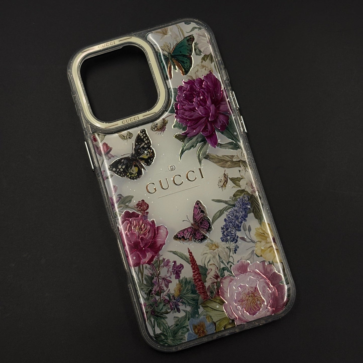 Floral Luxury Brand GG Case for iPhone 16 Pro Max